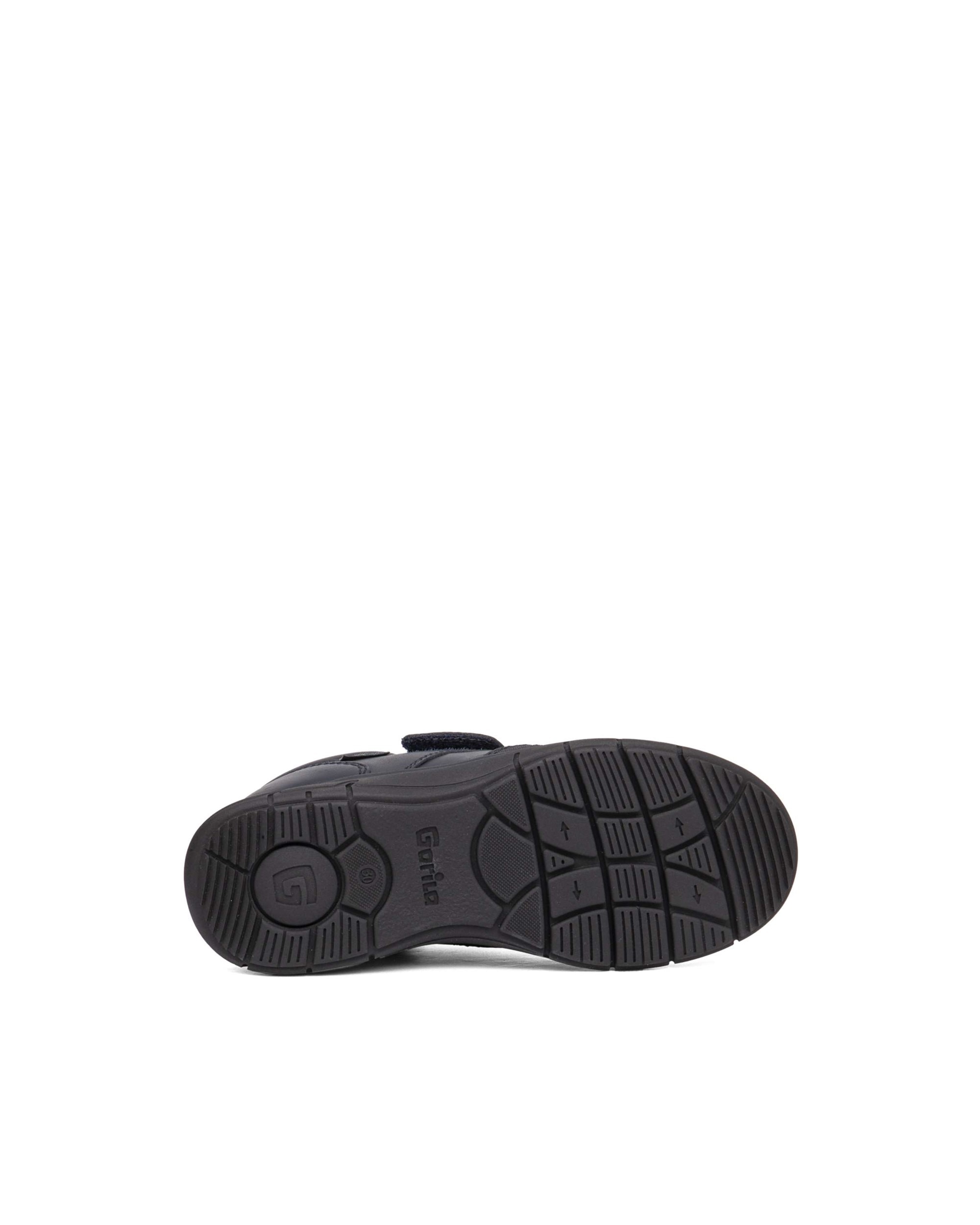 Zapatos de cordones y bluchers de niño de piel - Gorila - Azul marino Azul marino-4