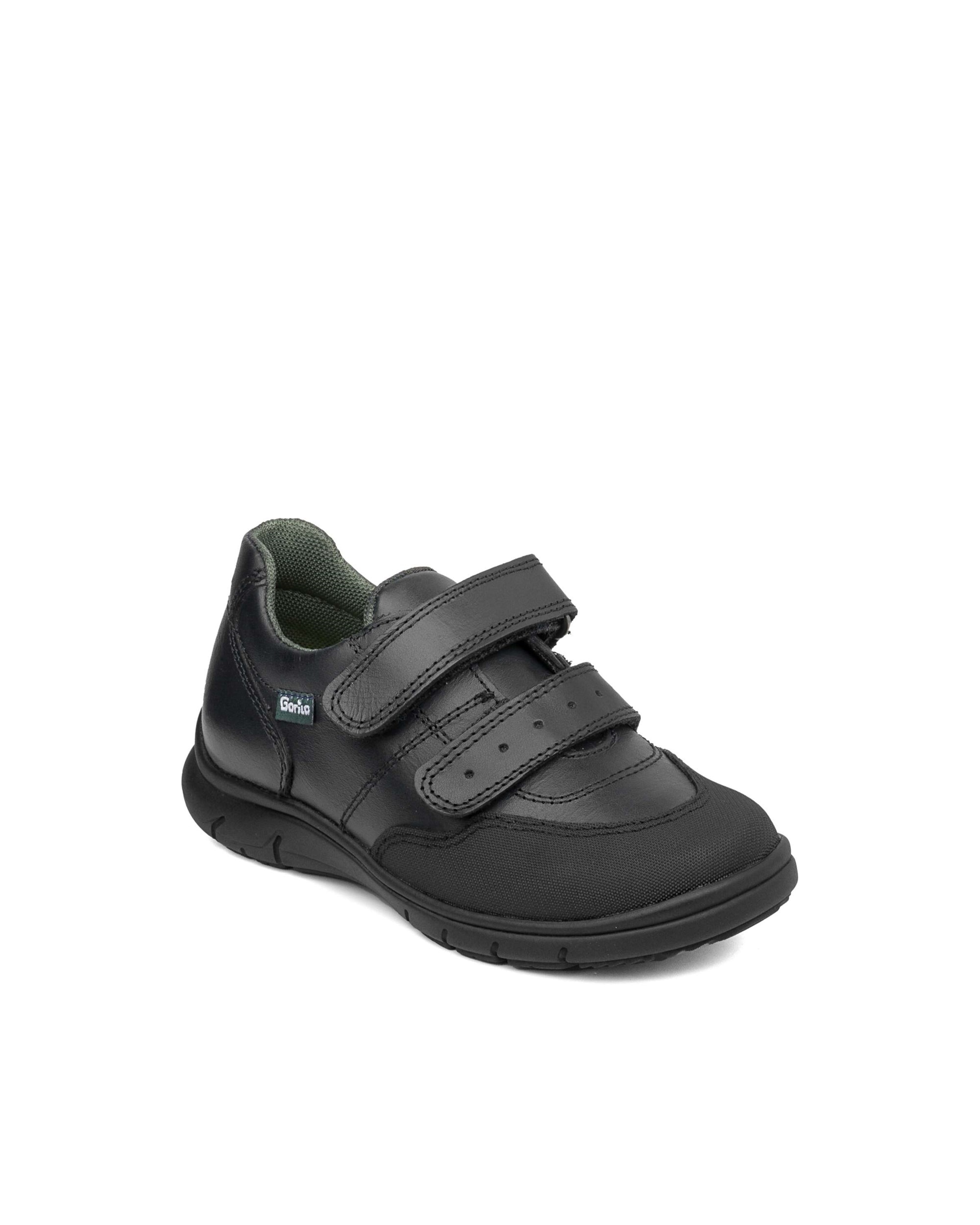 Imagen 2 de Zapatos de cordones y bluchers de niño de piel - Gorila - Negro Negro