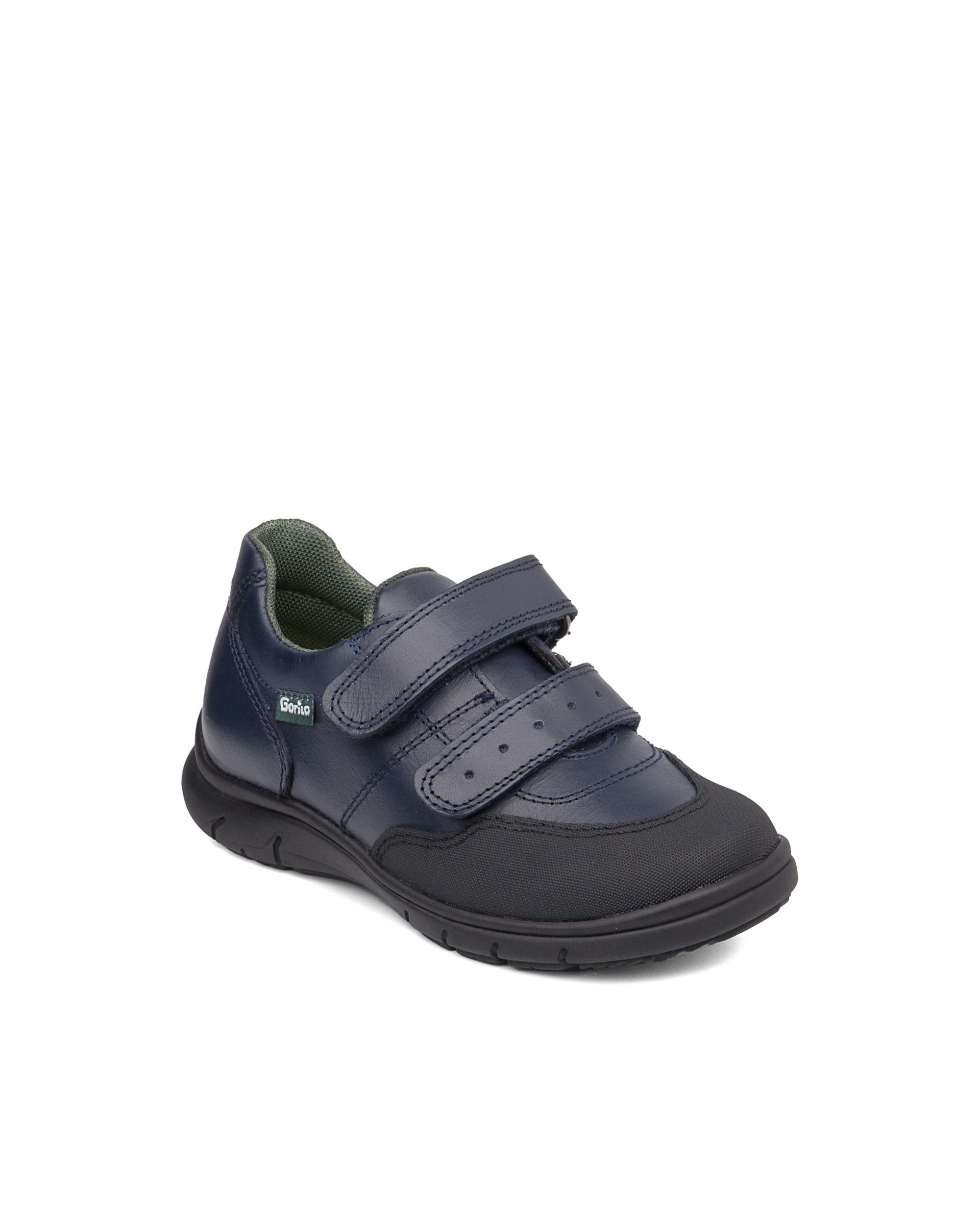 Zapatos de cordones y bluchers de niño de piel - Gorila - Azul marino Azul marino-2