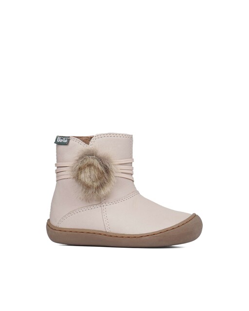 Imagen 0 de Botines de niña respetuosos de piel en color azul