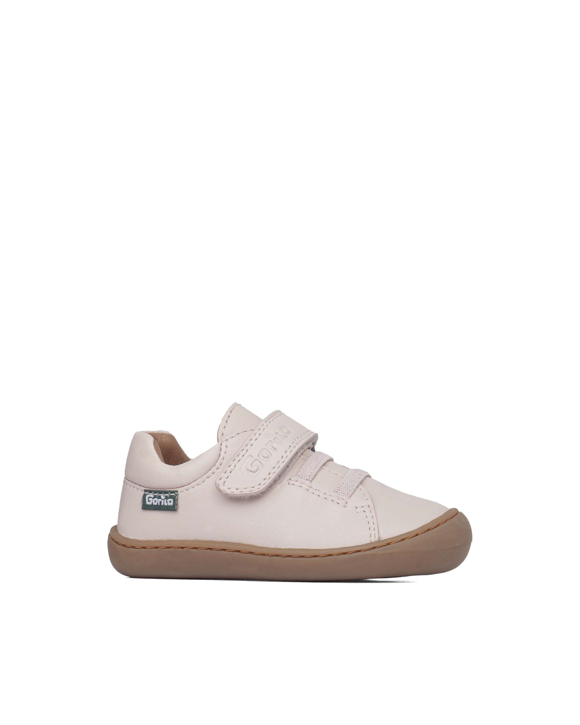 Imagen 1 de Zapatillas de piel de niño - Gorila - Rosa Rosa