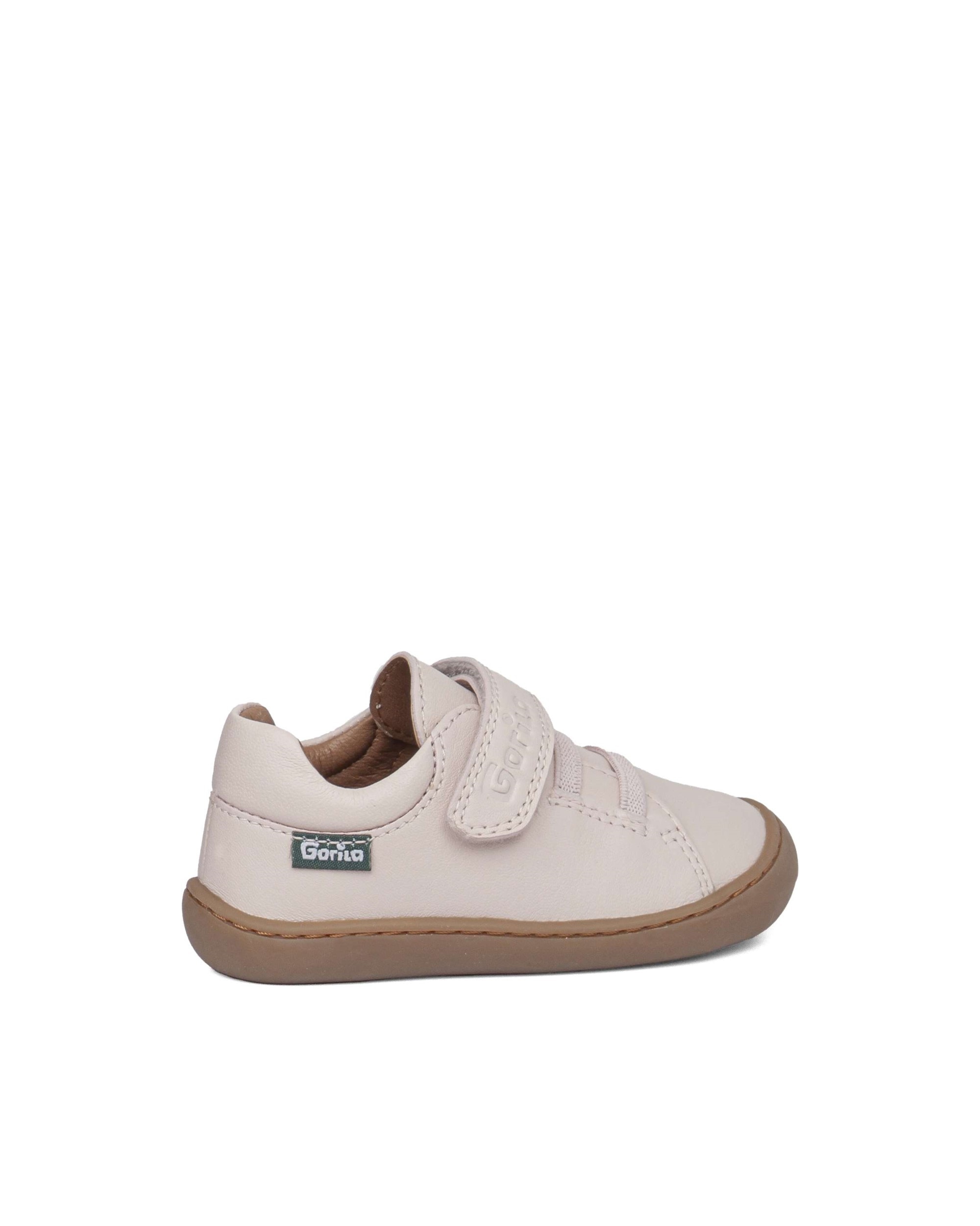 Imagen 3 de Zapatillas de piel de niño - Gorila - Rosa Rosa