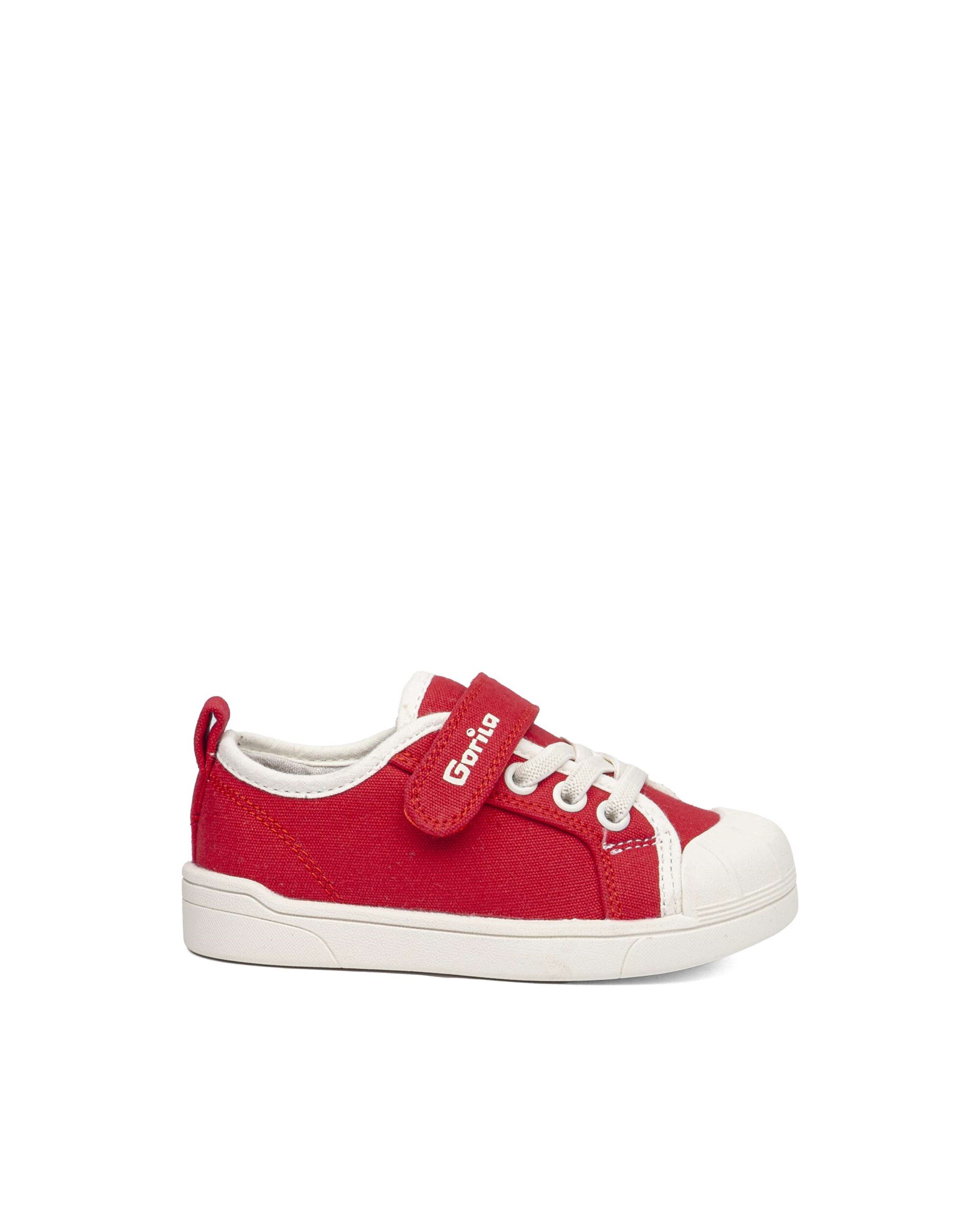 Imagen 0 de Zapatillas respetuosas de niños de lona Rojo