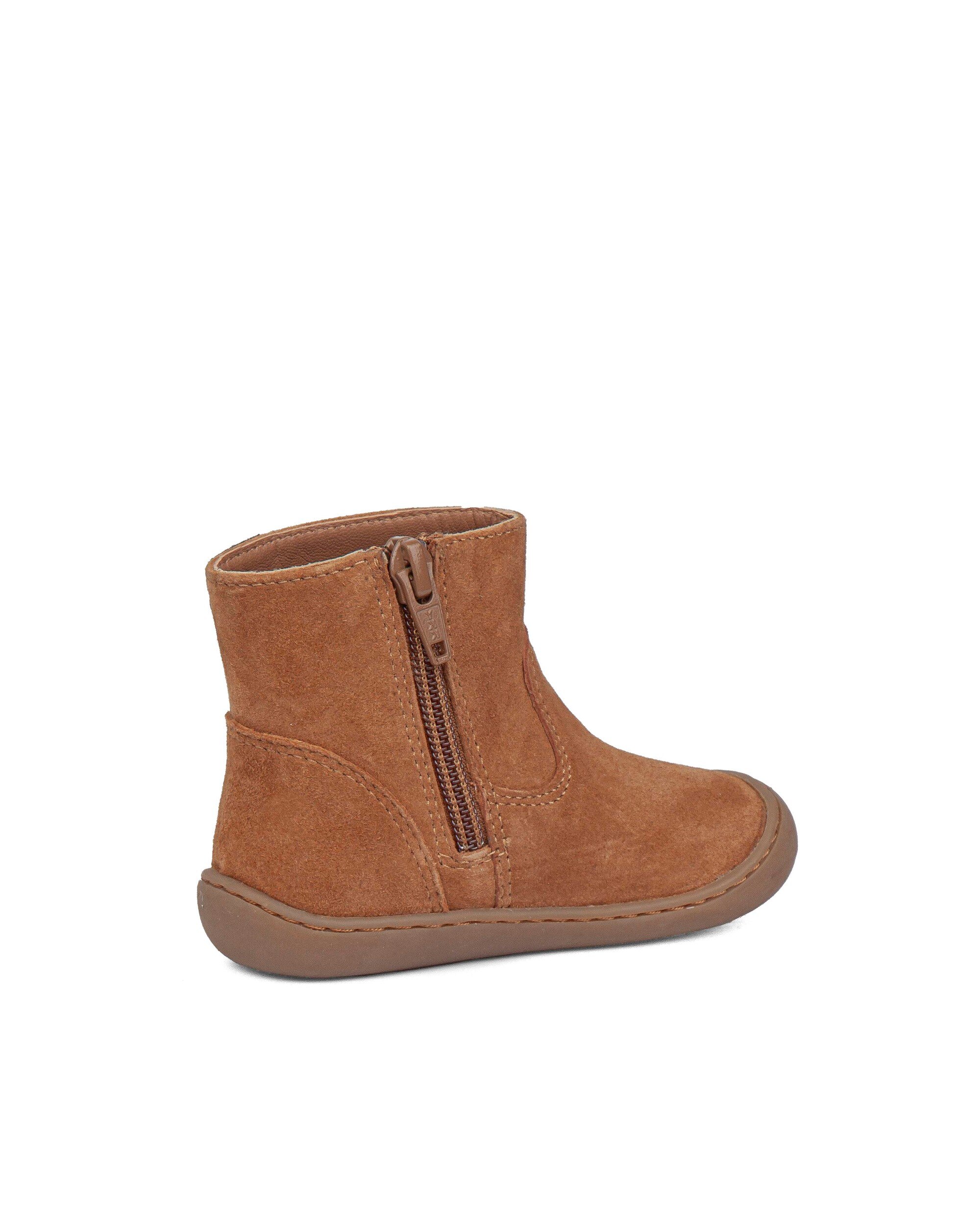 Imagen 3 de Botines respetuosos de bebé niña de piel - Gorila - Camel Camel