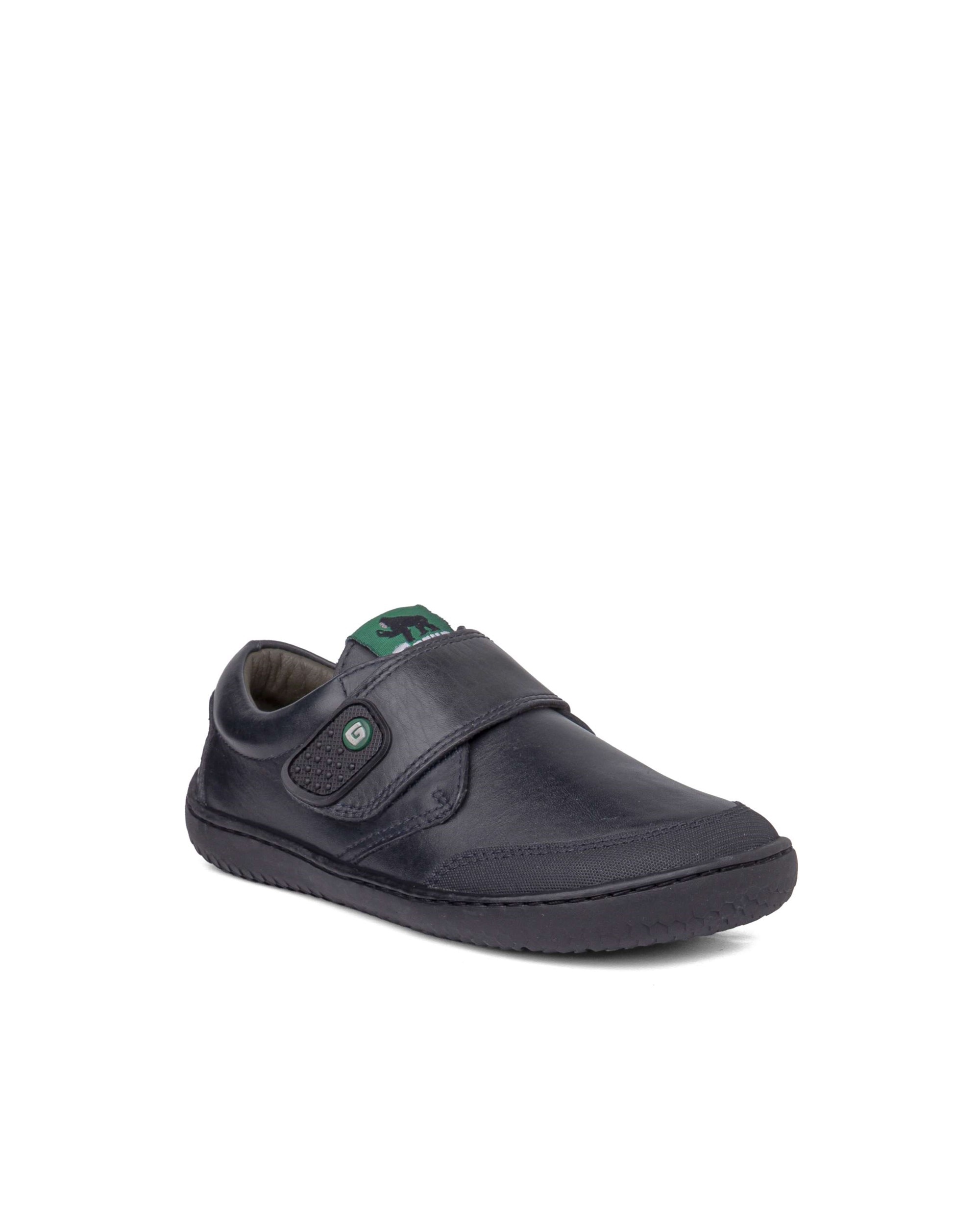 Imagen 2 de Zapatos respetuosos de cordones y bluchers de bebé de piel - Gorila - Azul marino Azul marino