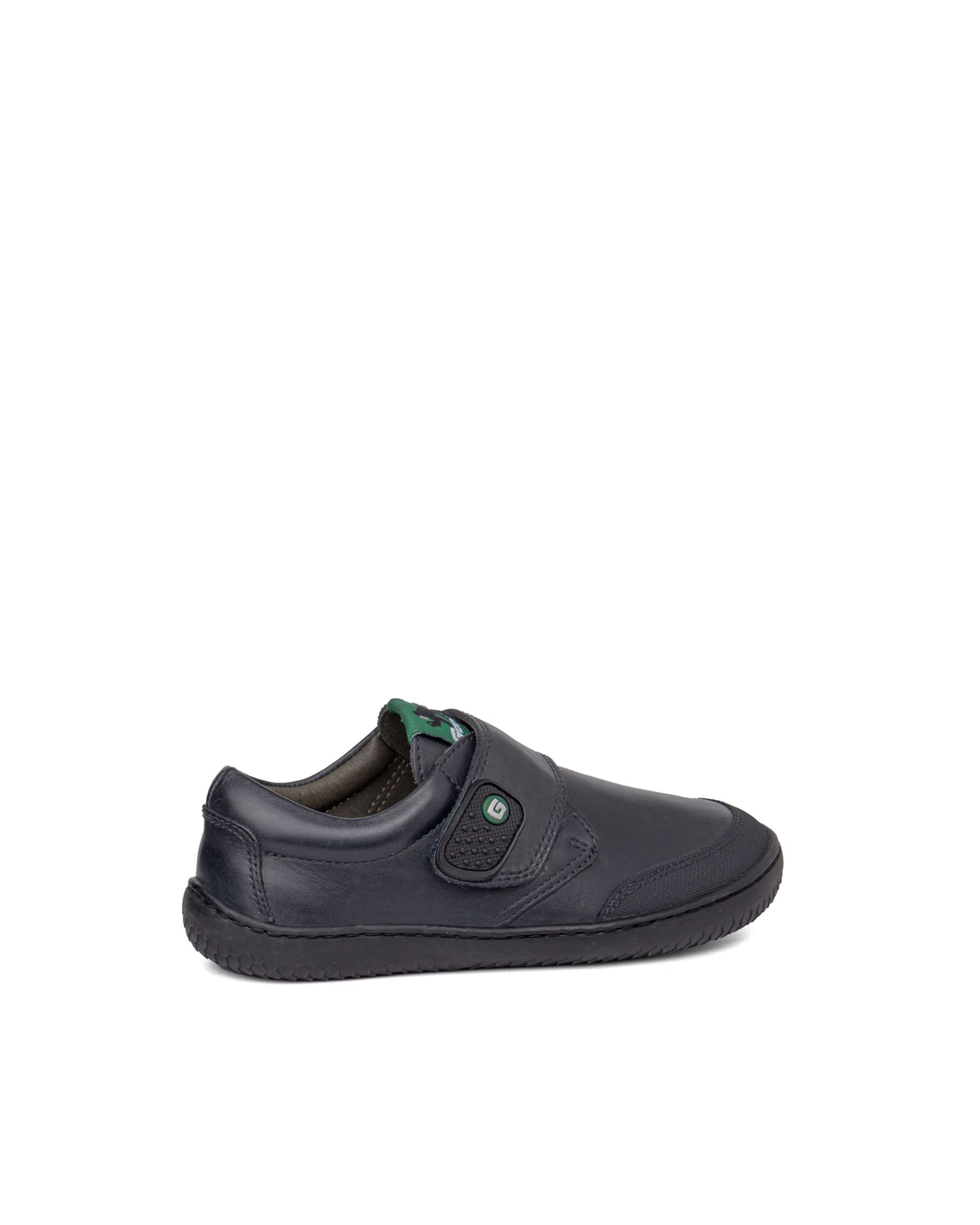 Imagen 3 de Zapatos respetuosos de cordones y bluchers de bebé de piel - Gorila - Azul marino Azul marino