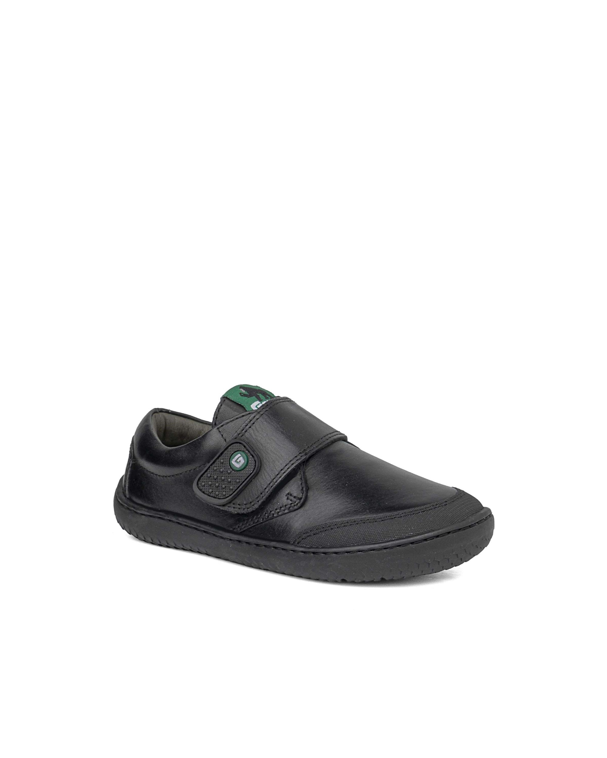 Imagen 2 de Zapatos respetuosos de cordones y bluchers de bebé de piel - Gorila - Negro Negro