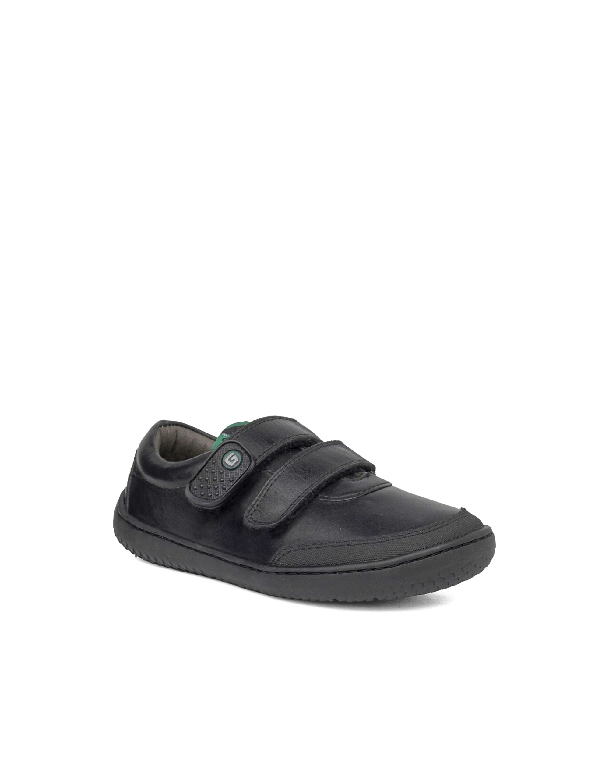 Imagen 2 de Zapatos respetuosos de cordones y bluchers de bebé de piel - Gorila - Negro Negro