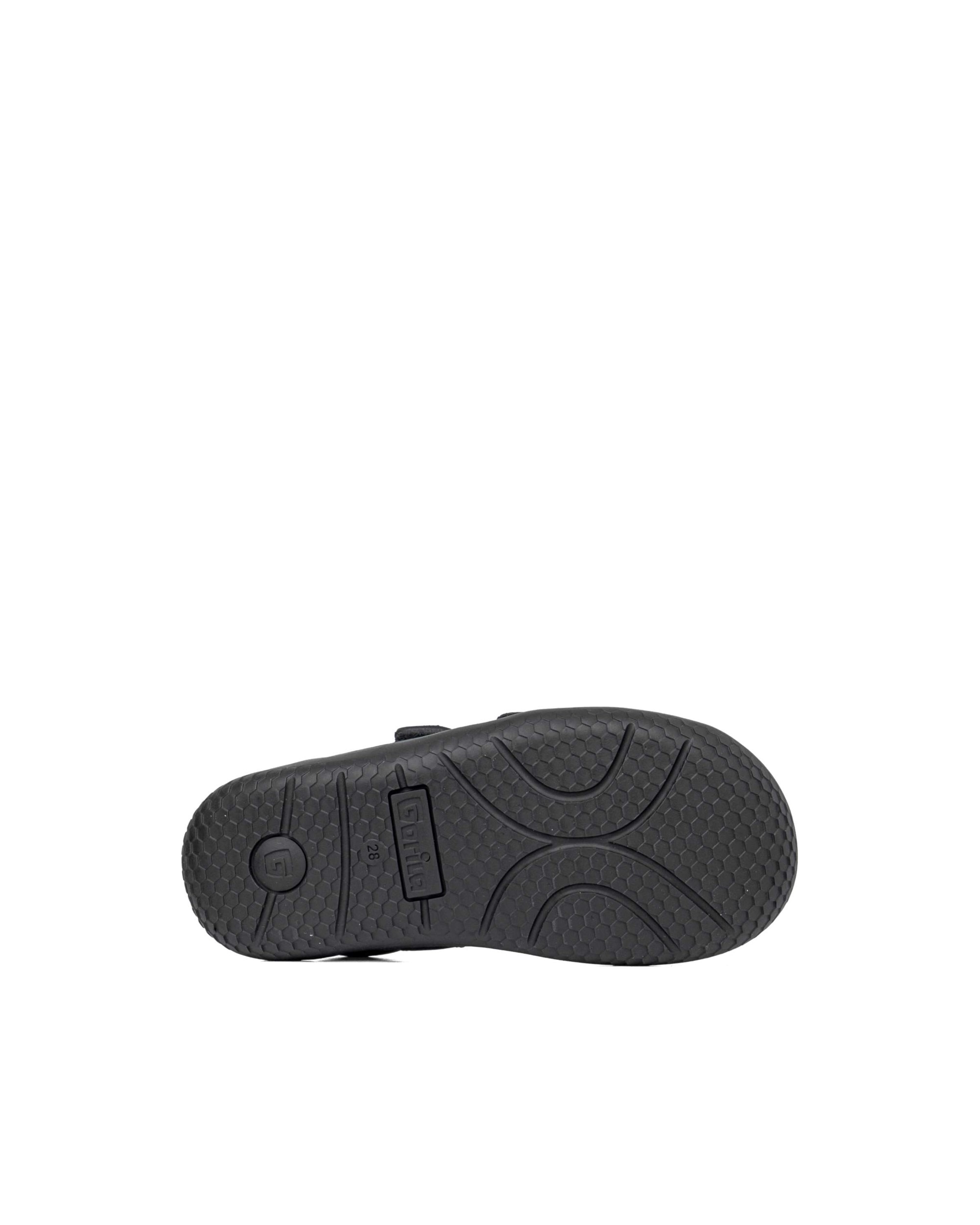 Imagen 4 de Zapatos respetuosos de cordones y bluchers de bebé de piel - Gorila - Negro Negro