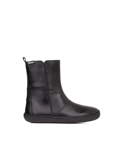 Imagen 0 de Botines de niña respetuosos de piel en color negro