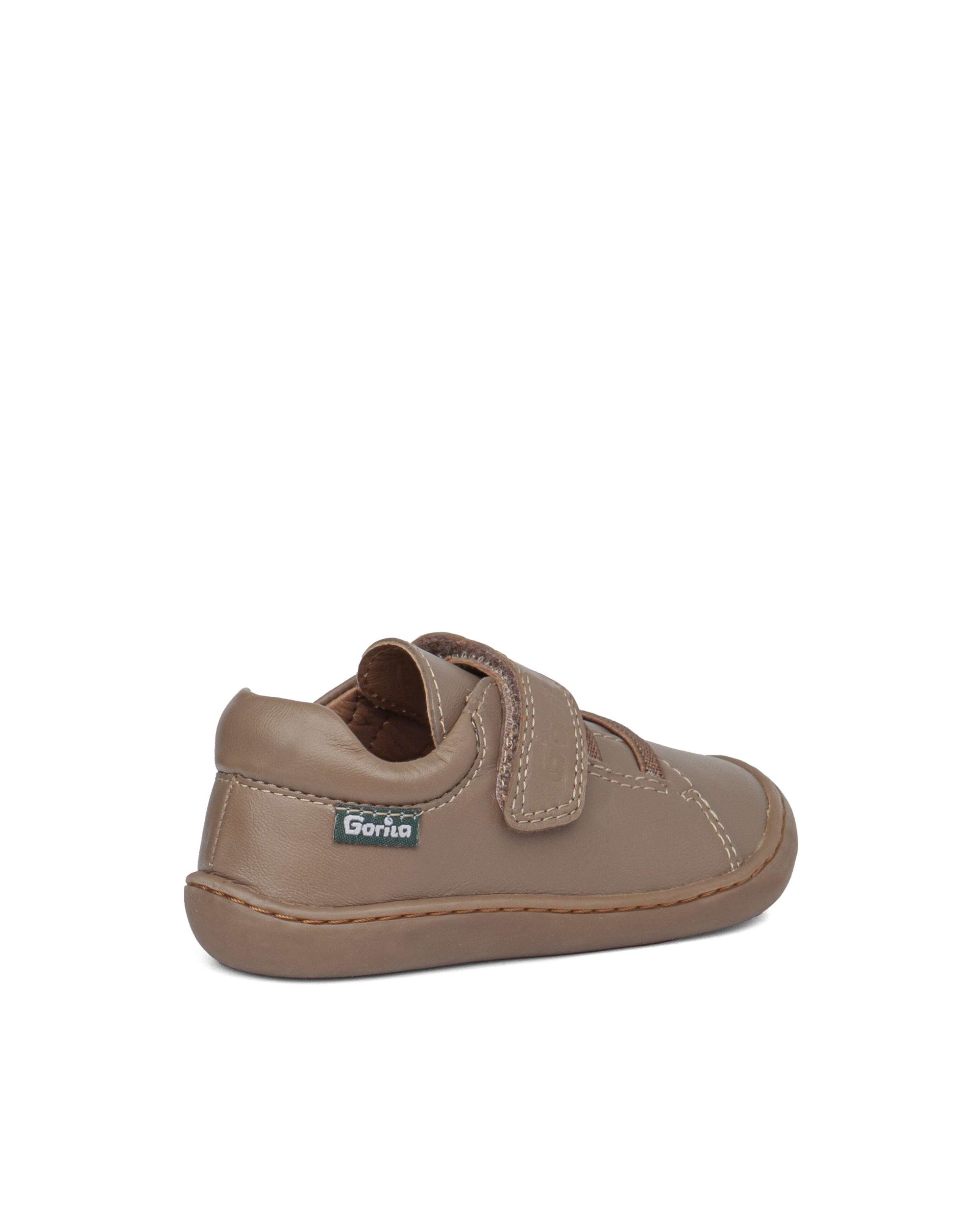 Zapatillas respetuosas de bebés de piel - Beige Beige-3