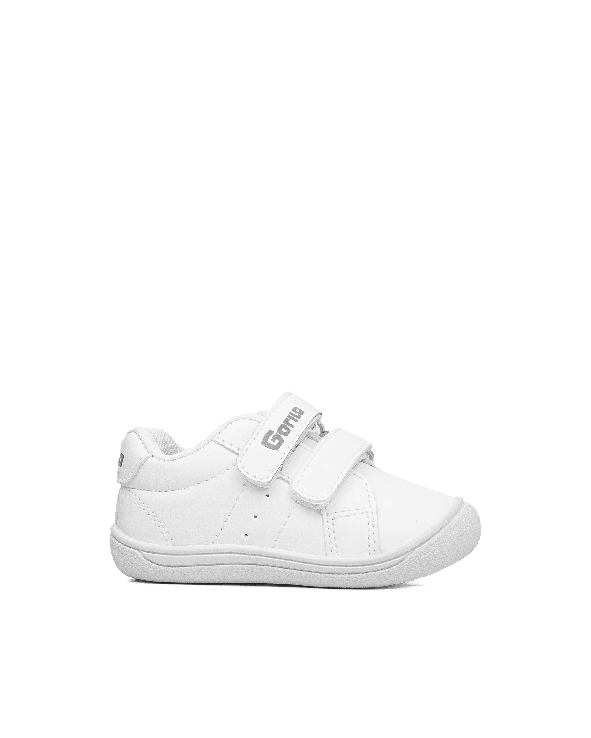 Imagen 0 de Zapatillas respetuosas de bebés de tejido Blanco