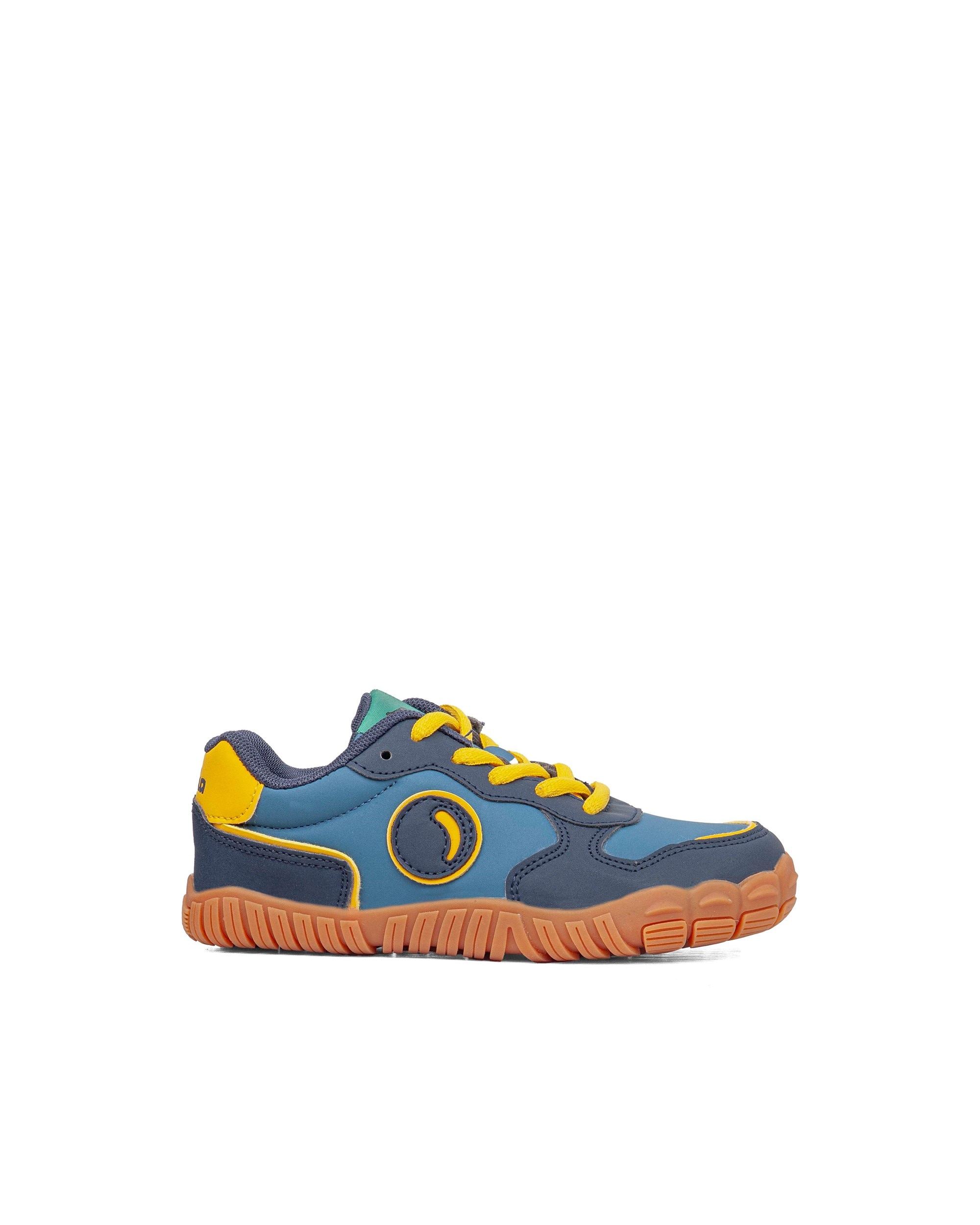 Imagen 1 de Zapatillas de niño de piel - Gorila - Azul Azul