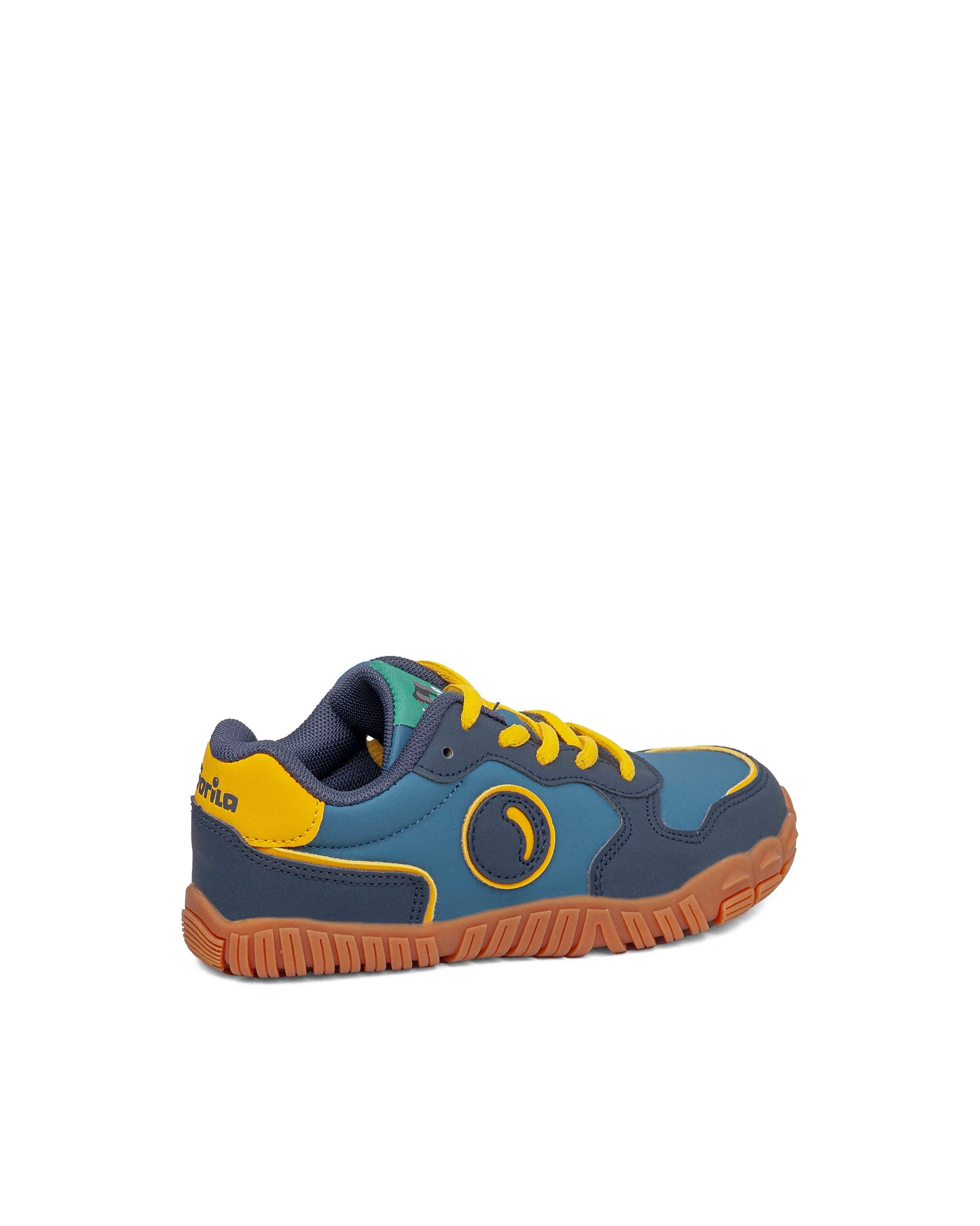 Imagen 3 de Zapatillas de niño de piel - Gorila - Azul Azul