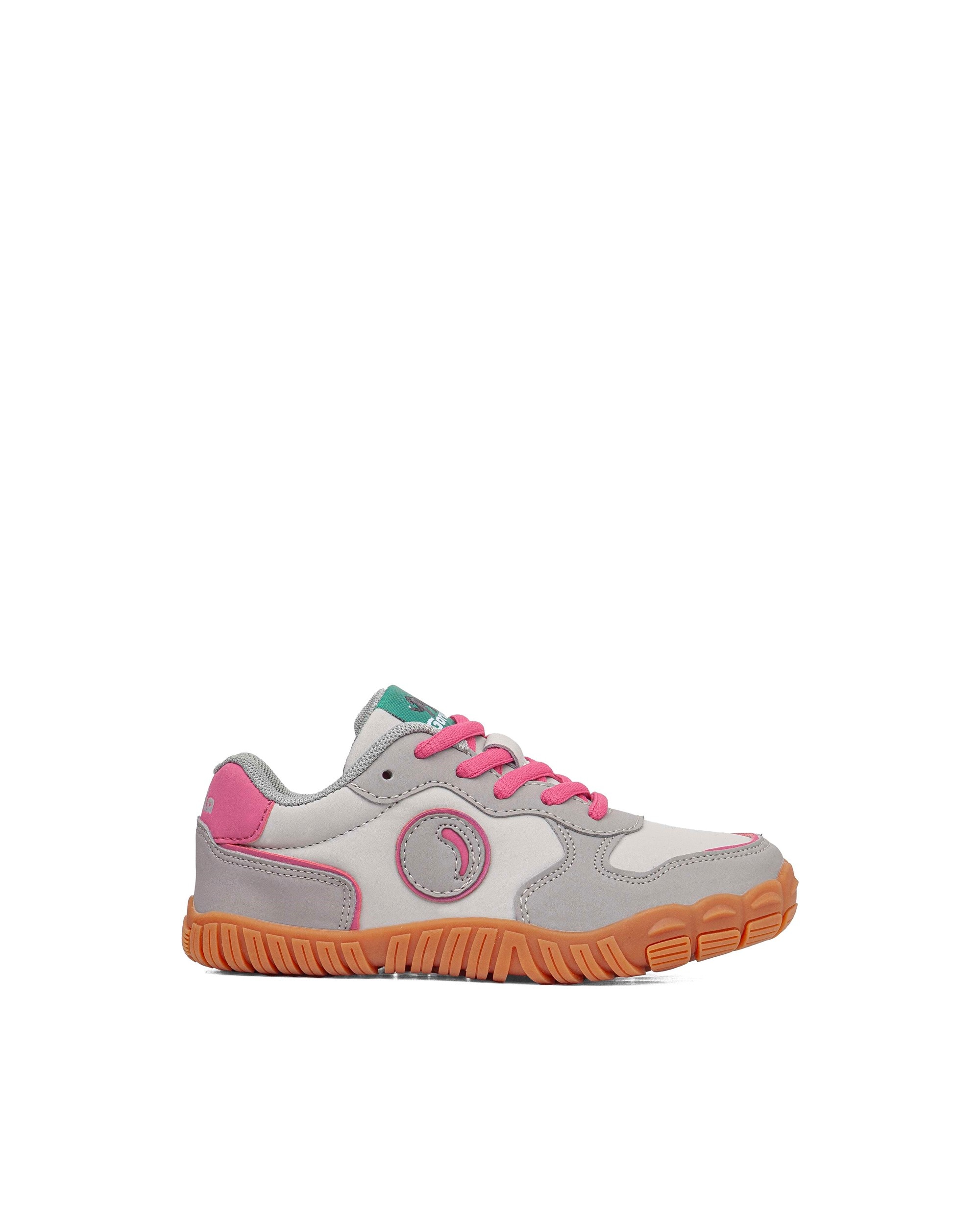 Imagen 1 de Zapatillas de niño de piel - Gorila - Gris Gris