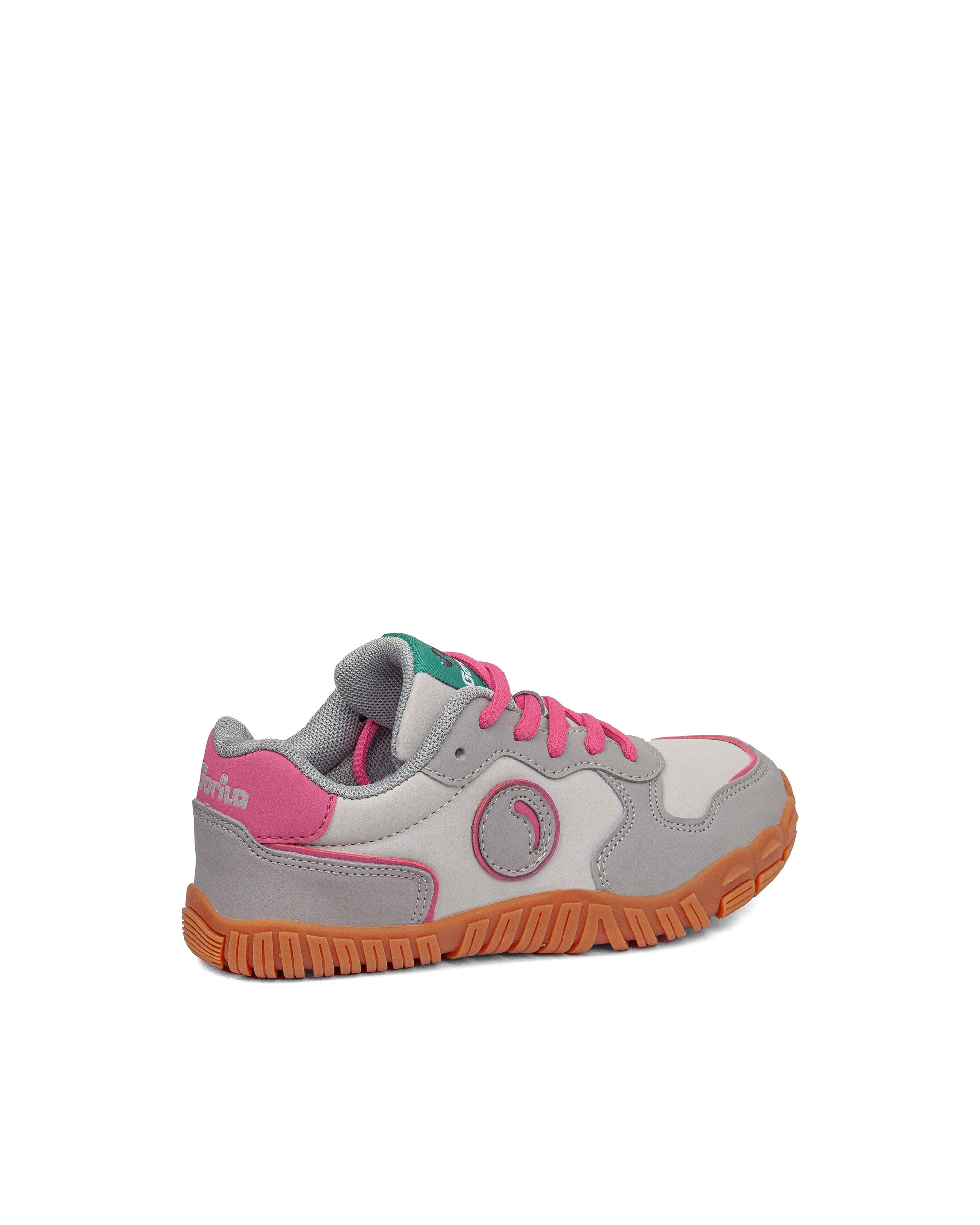 Imagen 3 de Zapatillas de niño de piel - Gorila - Gris Gris