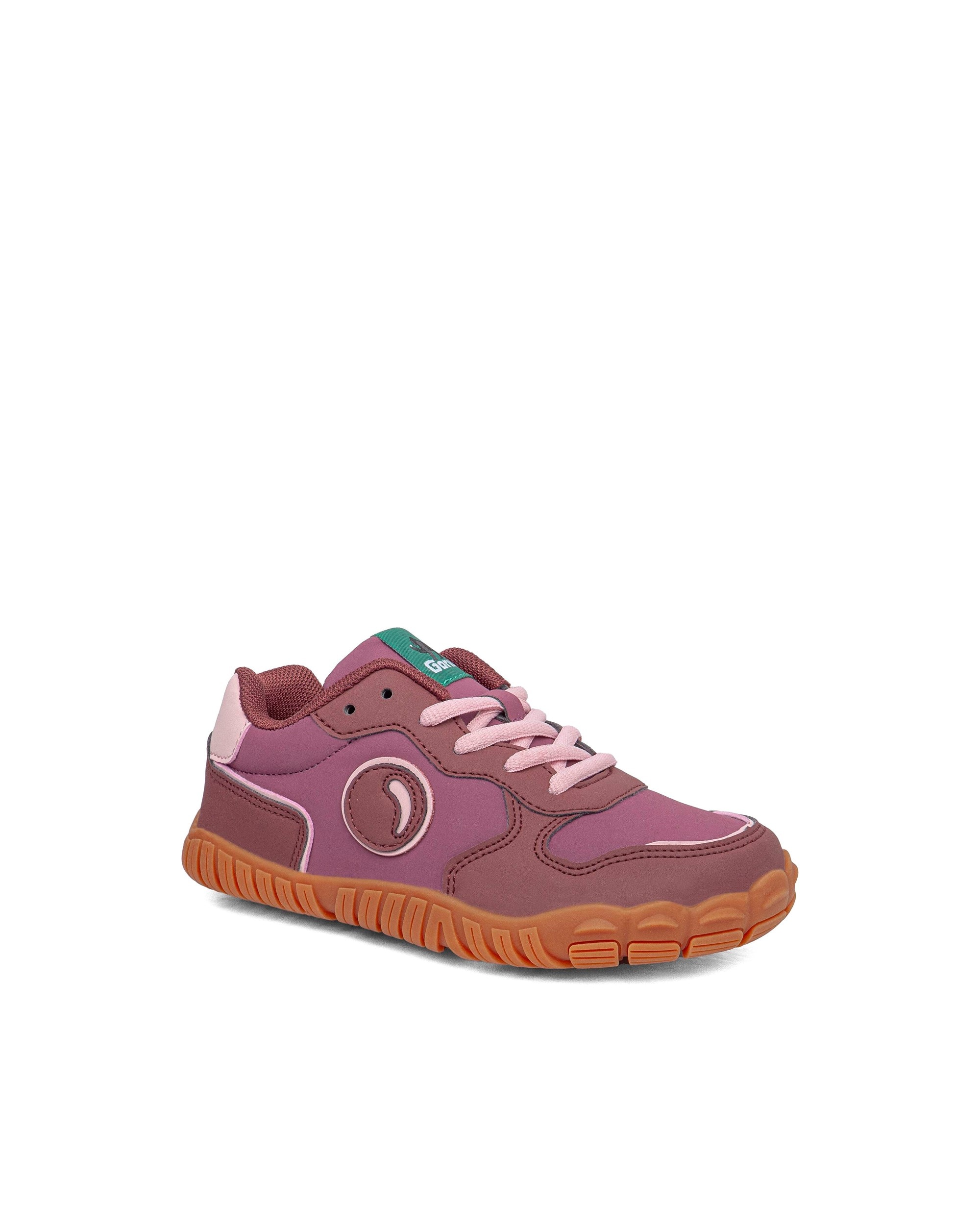Imagen 2 de Zapatillas de niño de piel - Gorila - Burdeos Burdeos