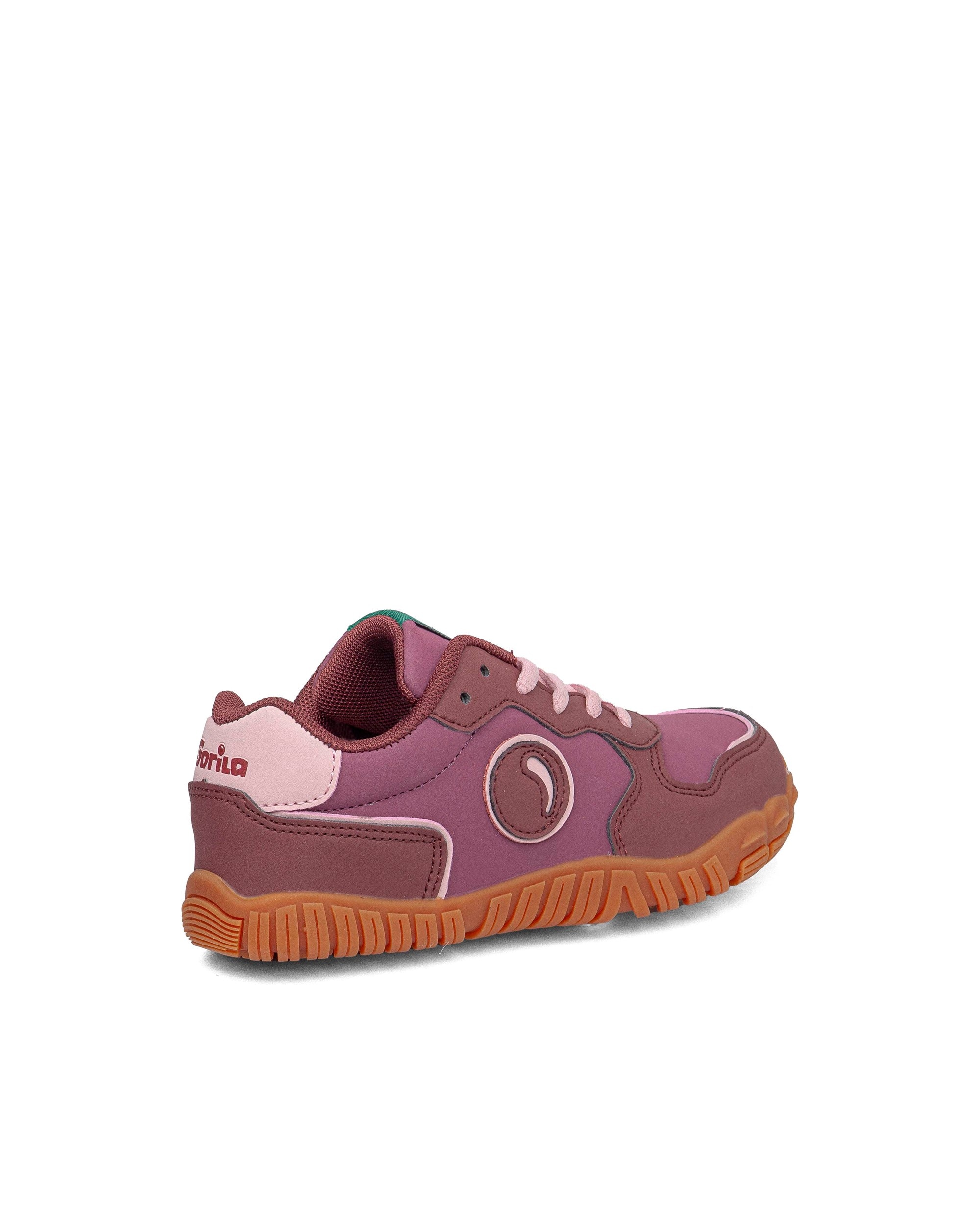 Imagen 3 de Zapatillas de niño de piel - Gorila - Burdeos Burdeos