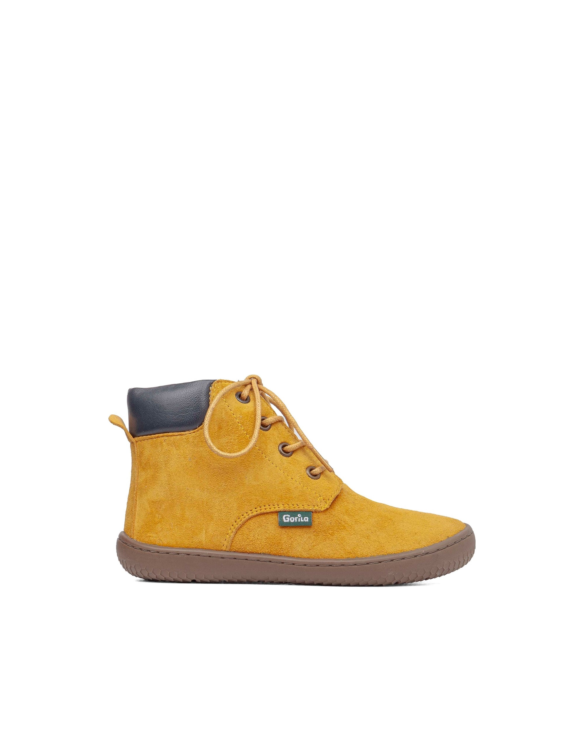 Imagen 1 de Botines respetuosos de niño de piel - Gorila - Amarillo Amarillo