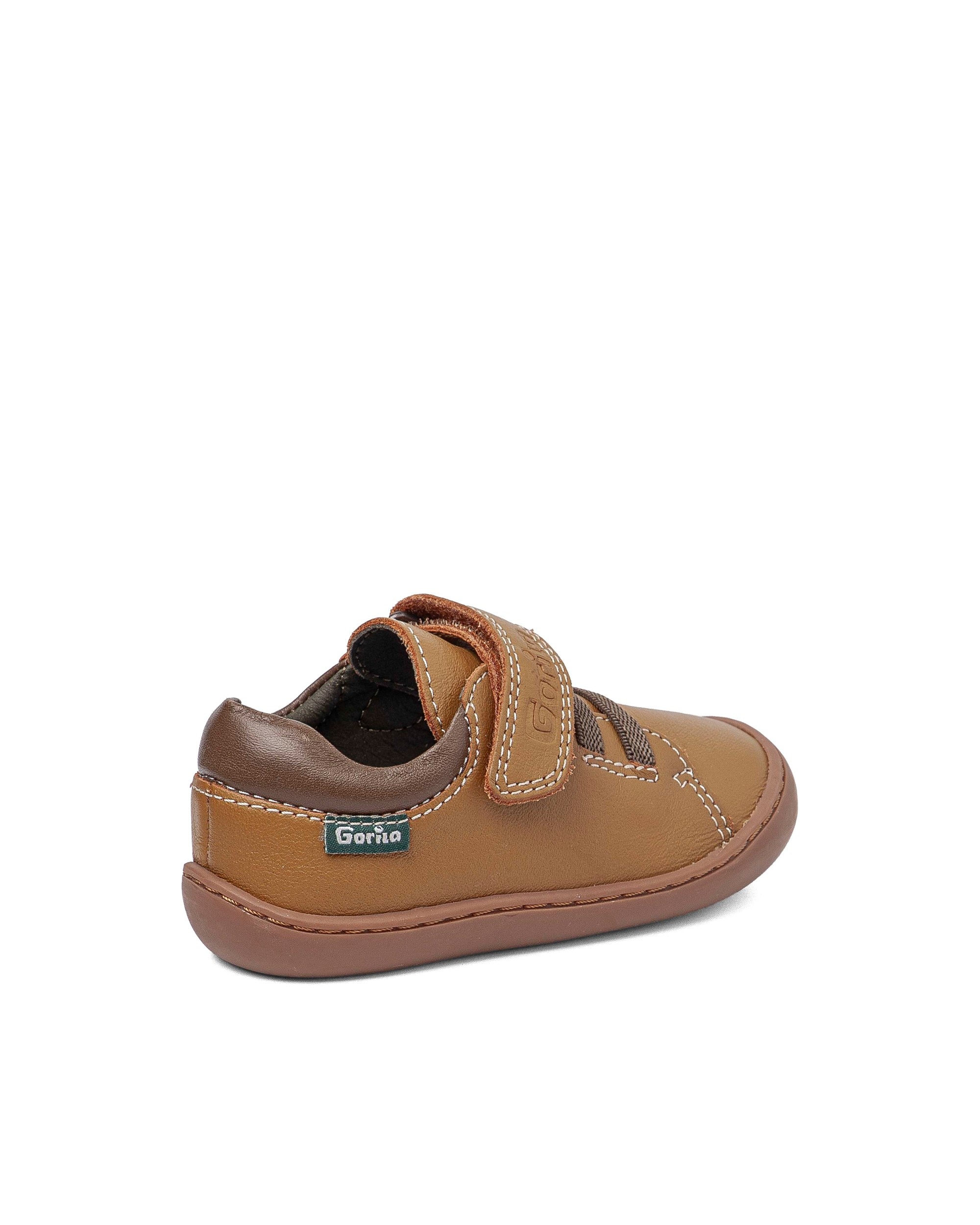 Imagen 3 de Zapatillas respetuosas de bebé niño de piel - Gorila - Cuero Cuero