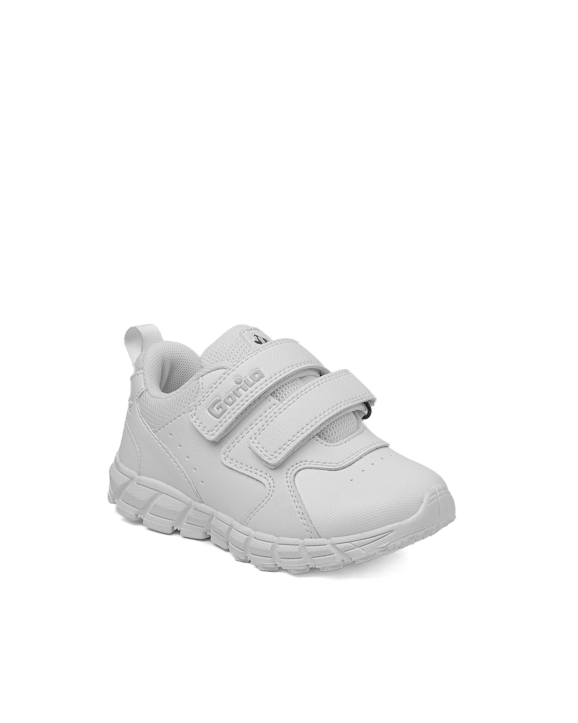 Imagen 2 de Zapatillas de niños de tejido - Gorila - Blanco Blanco