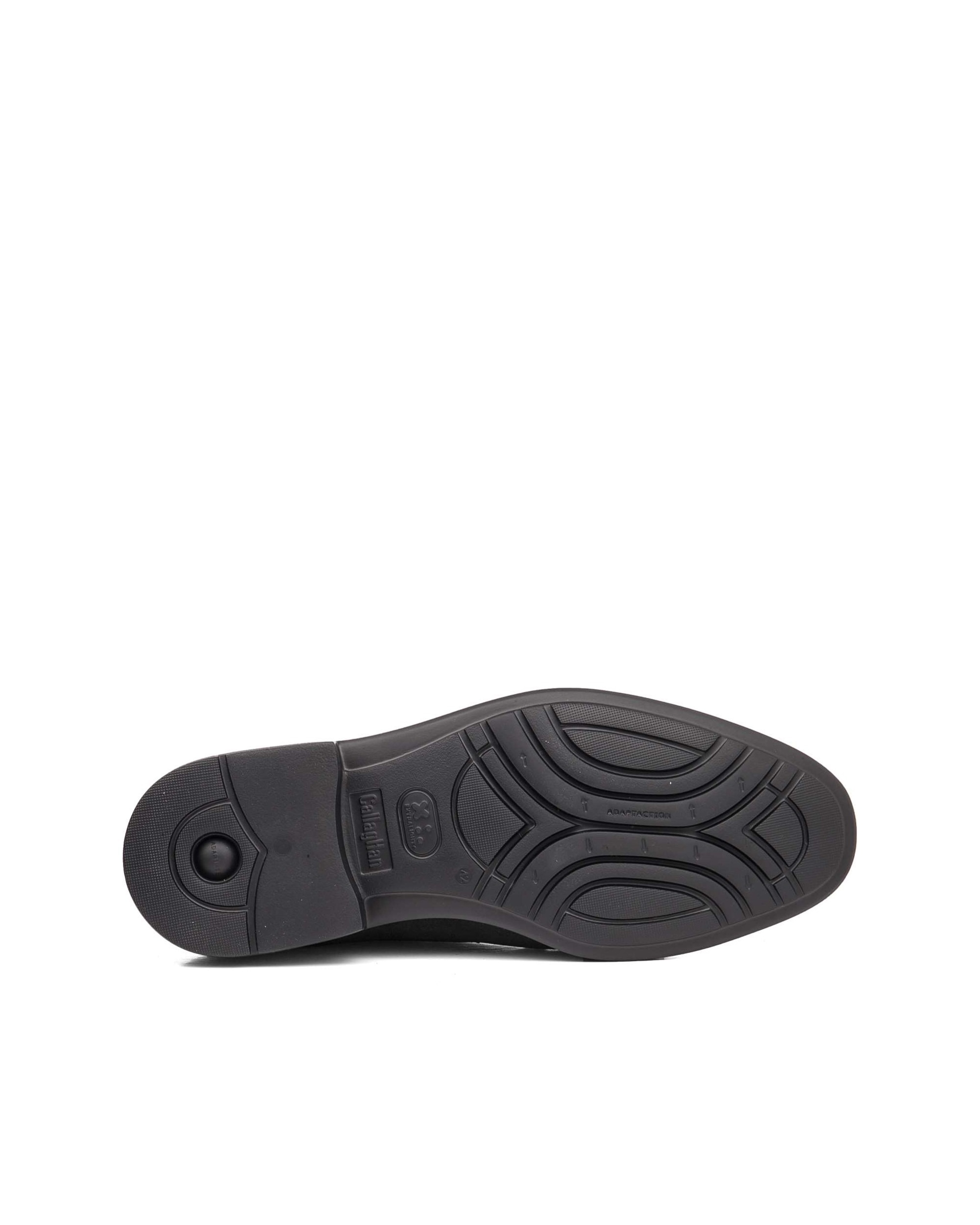 Zapato de piel de hombre con cordones con sistema adaptación - Callaghan - Azul Azul-4