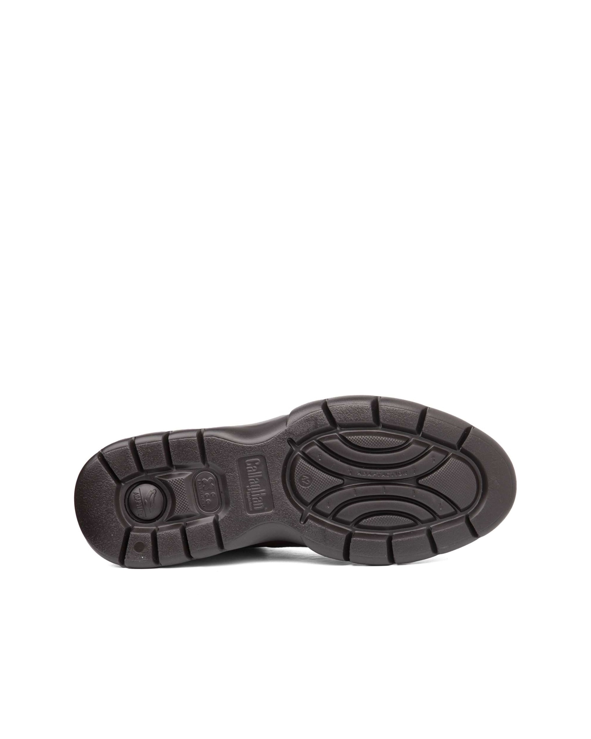 Zapato de piel de hombre con cordones con sistema adaptación - Callaghan - Marrón Marrón-4
