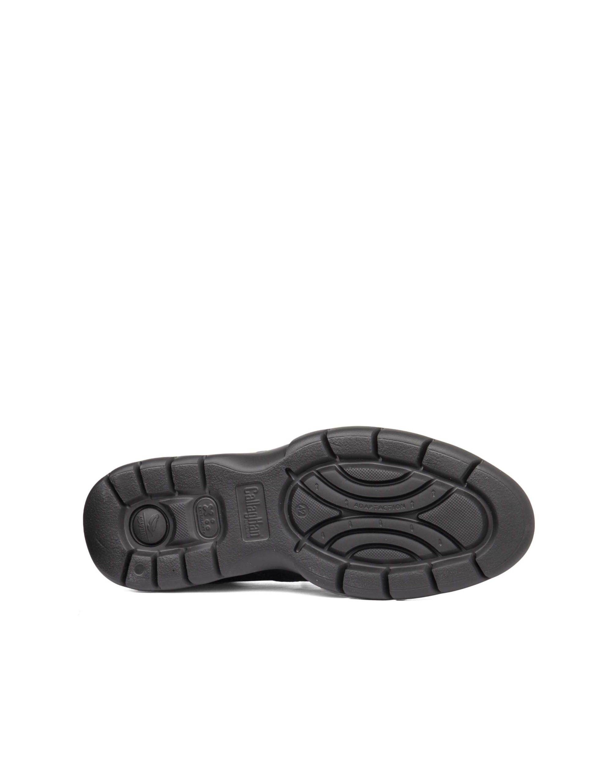 Zapato cómodo de piel de hombre con sistema adaptación - Callaghan - Negro Negro-4