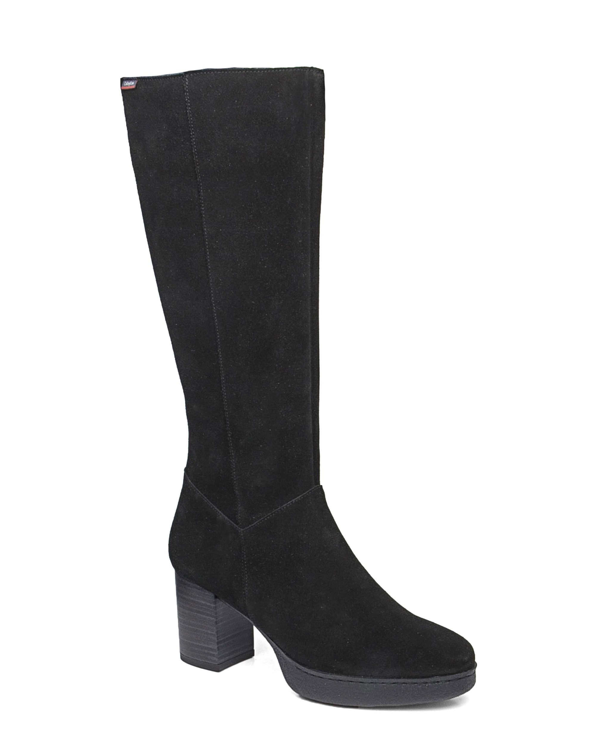 Mocasin antifaz en piel - Callaghan - Negro Negro-3