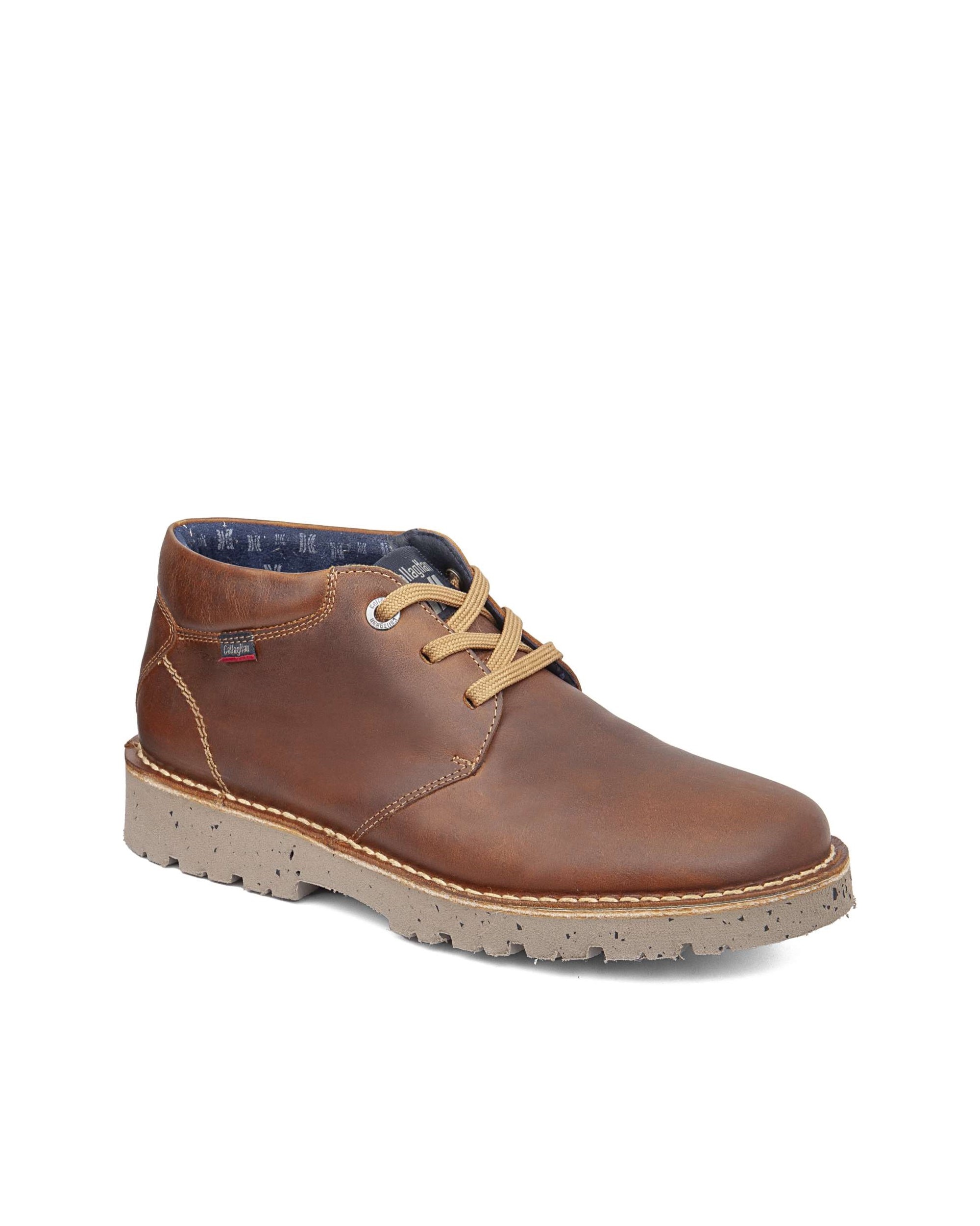 Mocasines de piel de mujer con sistema adaptación - Callaghan - Cuero Cuero-3