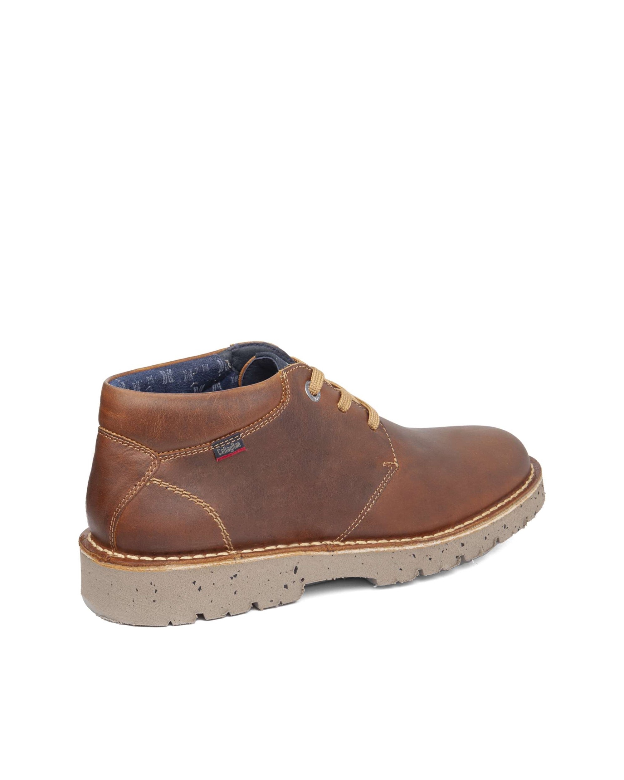 Mocasines de piel de mujer con sistema adaptación - Callaghan - Cuero Cuero-2