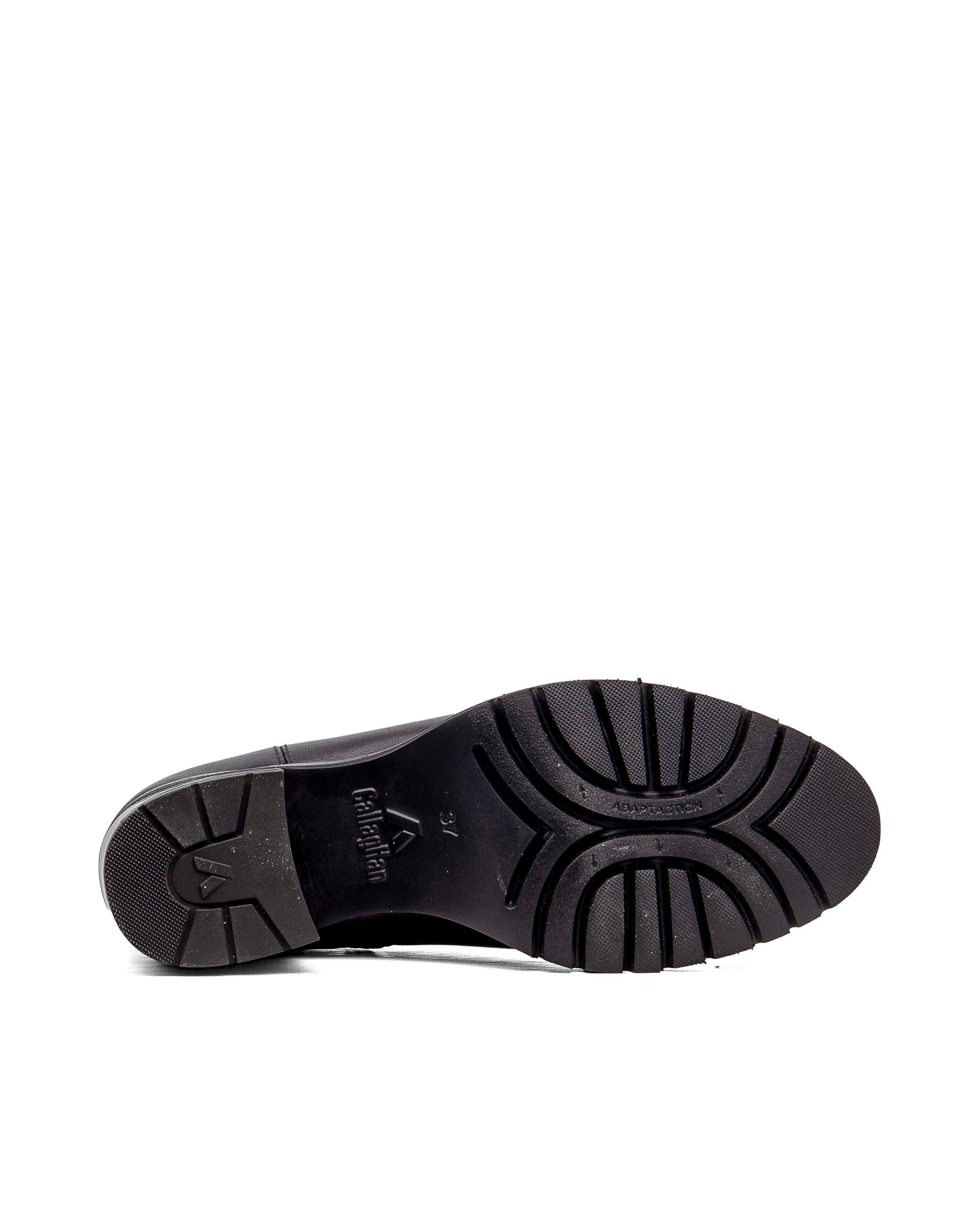 Botines básicos de piel de mujer con sistema adaptación - Callaghan - Negro Negro-4