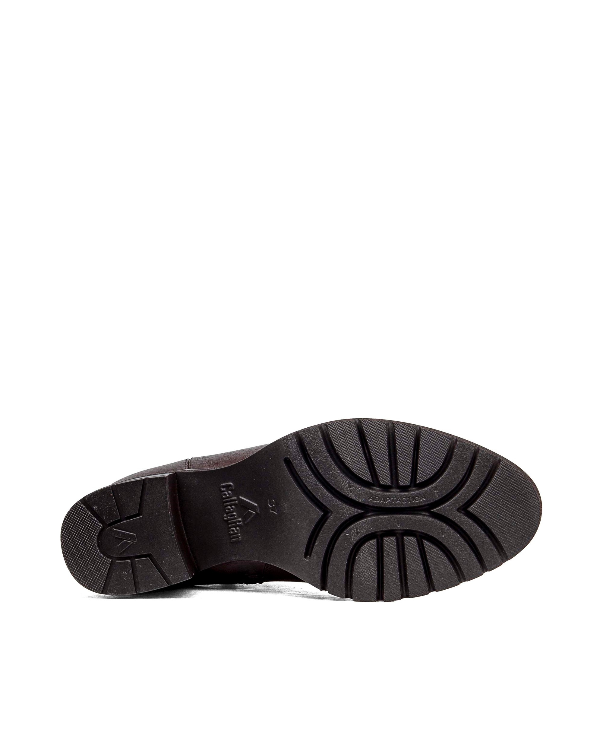 Botines básicos de piel de mujer con sistema adaptación - Callaghan - Marrón oscuro Marrón oscuro-4