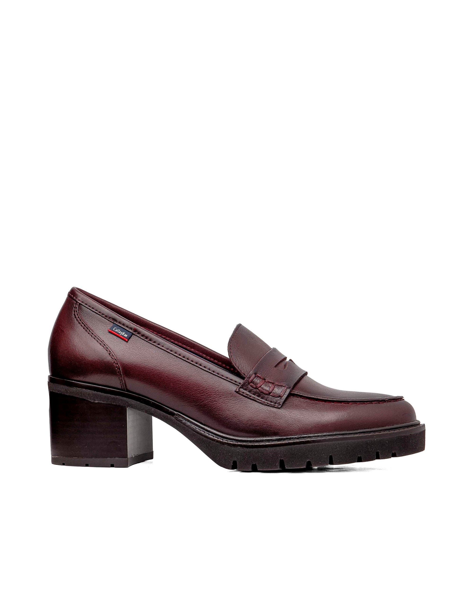 Imagen 0 de Mocasines de piel de mujer con sistema adaptación Rioja