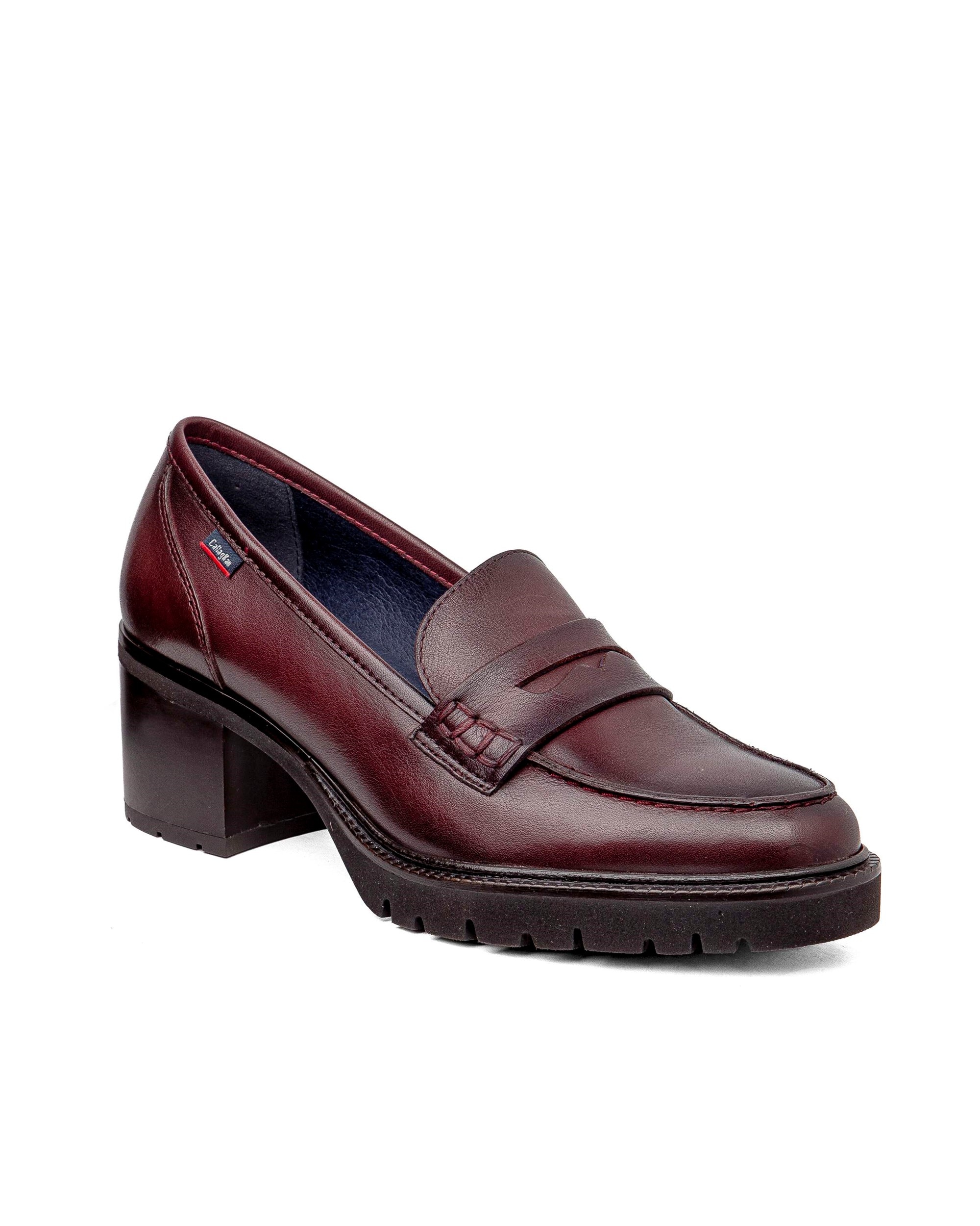 Mocasines de piel de mujer con sistema adaptación - Callaghan - Rioja Rioja-3