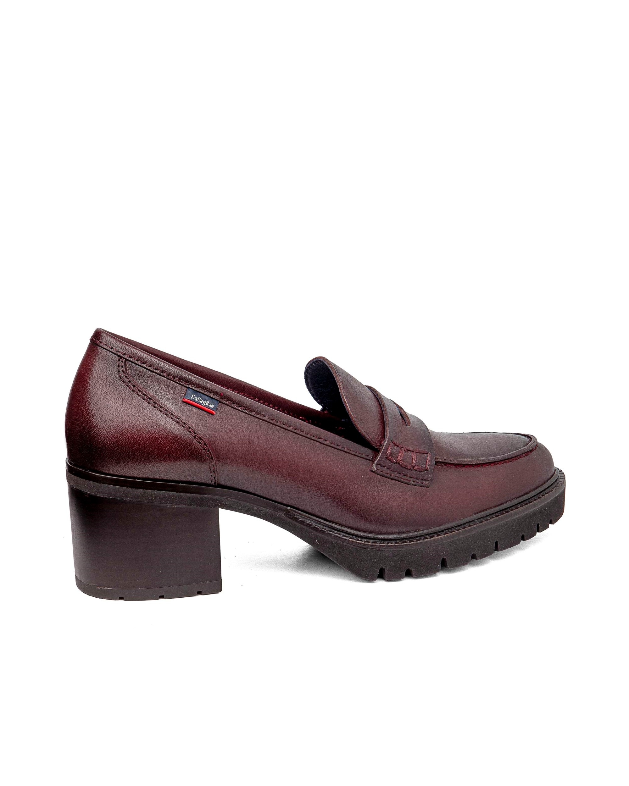 Mocasines de piel de mujer con sistema adaptación - Callaghan - Rioja Rioja-2