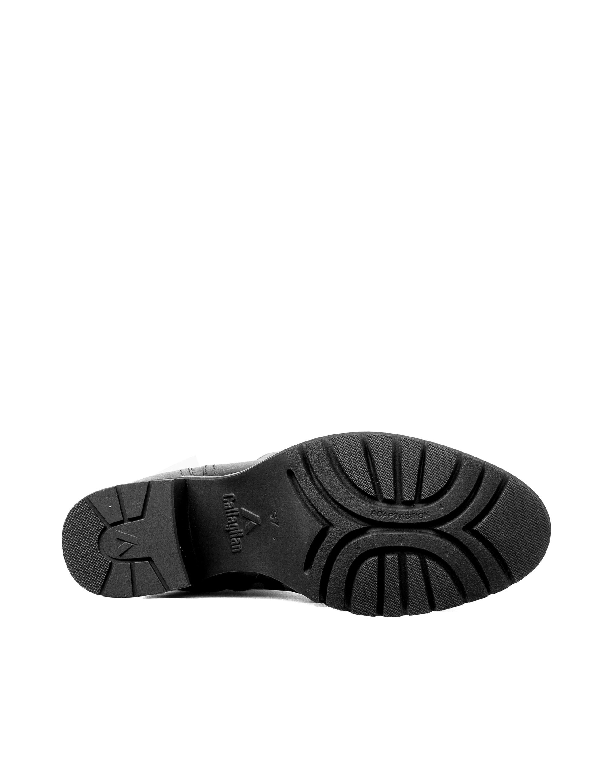 Imagen 4 de Botas básicas de piel de mujer con sistema adaptación - Callaghan - Negro Negro