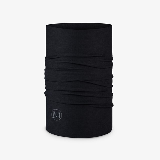 Braga de cuello unisex Solid Black Buff