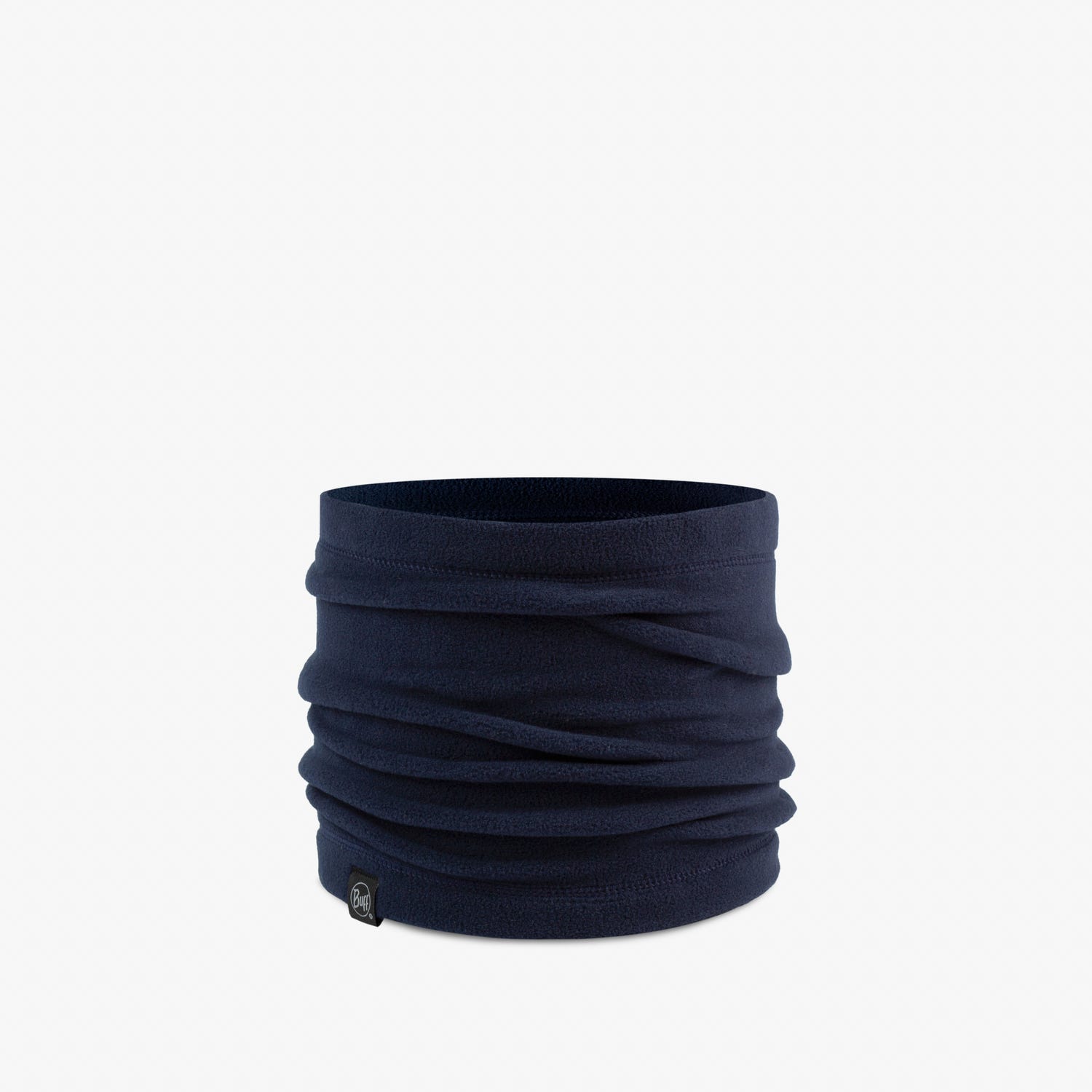 Buff - Bufanda de punto unisex Solid Dark Navy Buff.