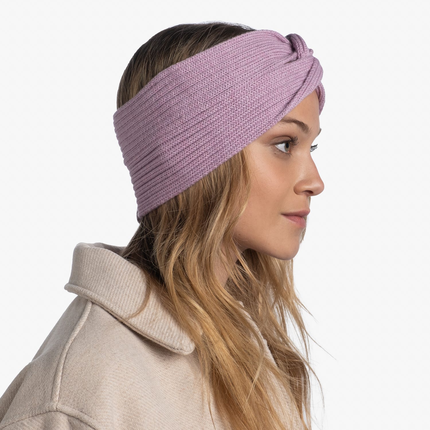 Imagen 3 de Cinta de pelo de mujer Norval Pansy Buff - Rosa Rosa