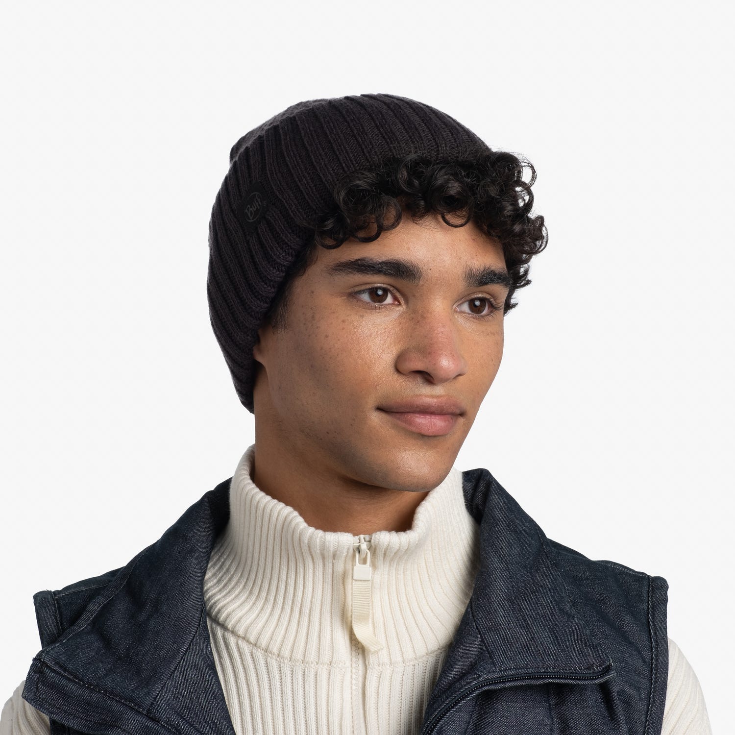 Gorro tricot de hombre - Buff - Gris Gris-2