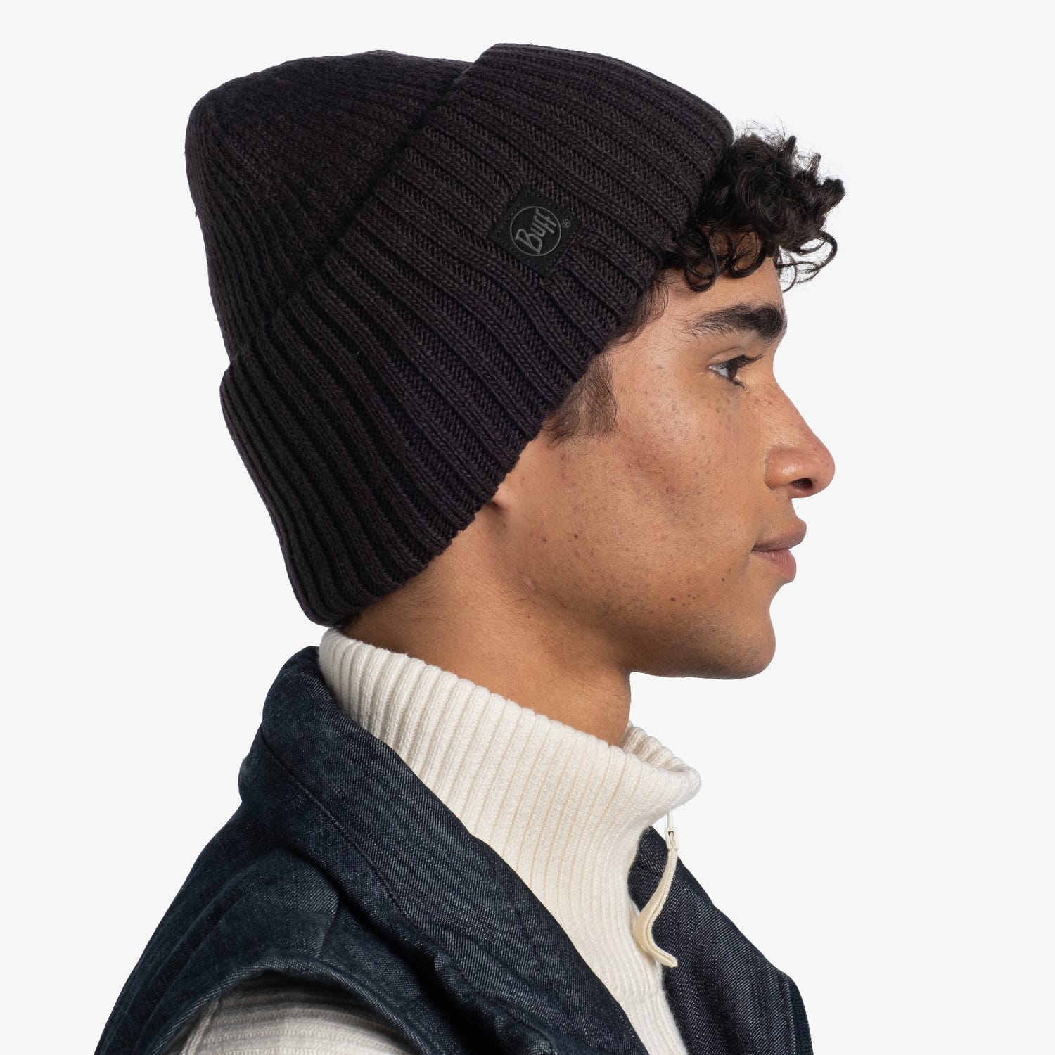 Gorro tricot de hombre - Buff - Gris Gris-3