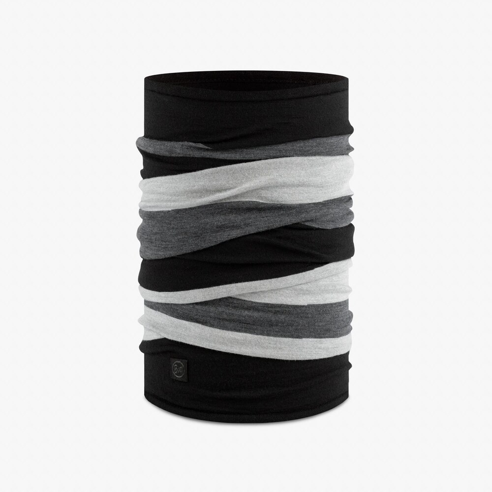 Braga De Cuello multifuncional merino move graphite unisex talla buff calentador unissexo lana gris