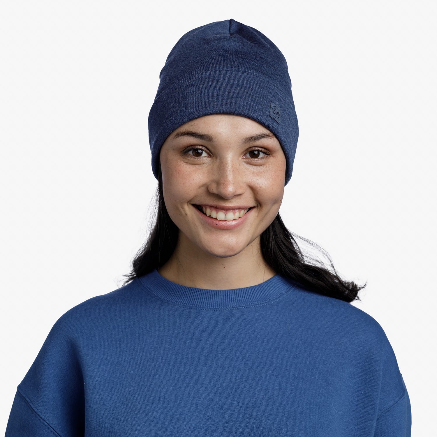 Buff - Gorro unisex Solid Night Blue Buff.