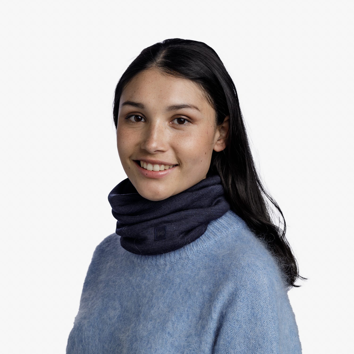 Imagen 3 de Cuello unisex Solid Indigo Buff - Azul Azul