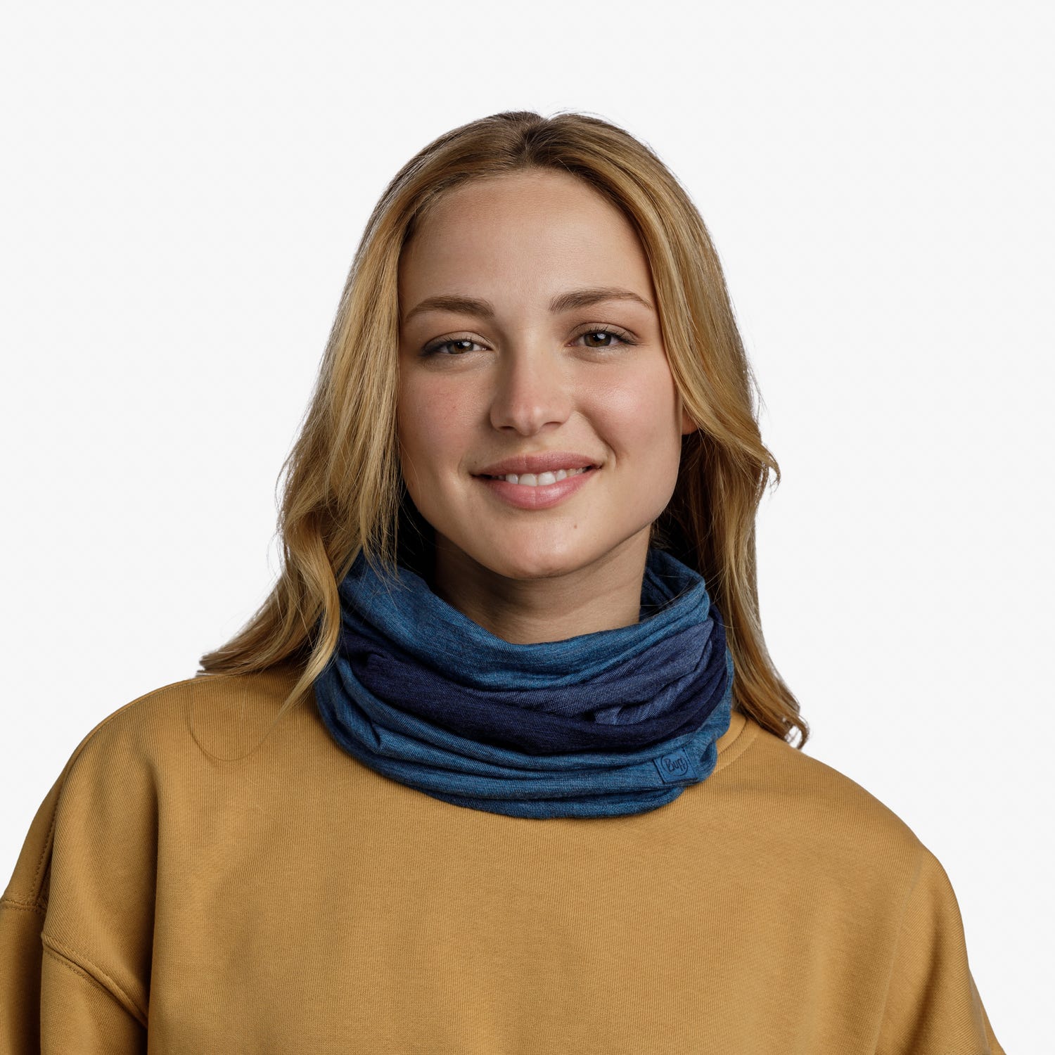 Cuello unisex Denim Buff - Azul Azul-1