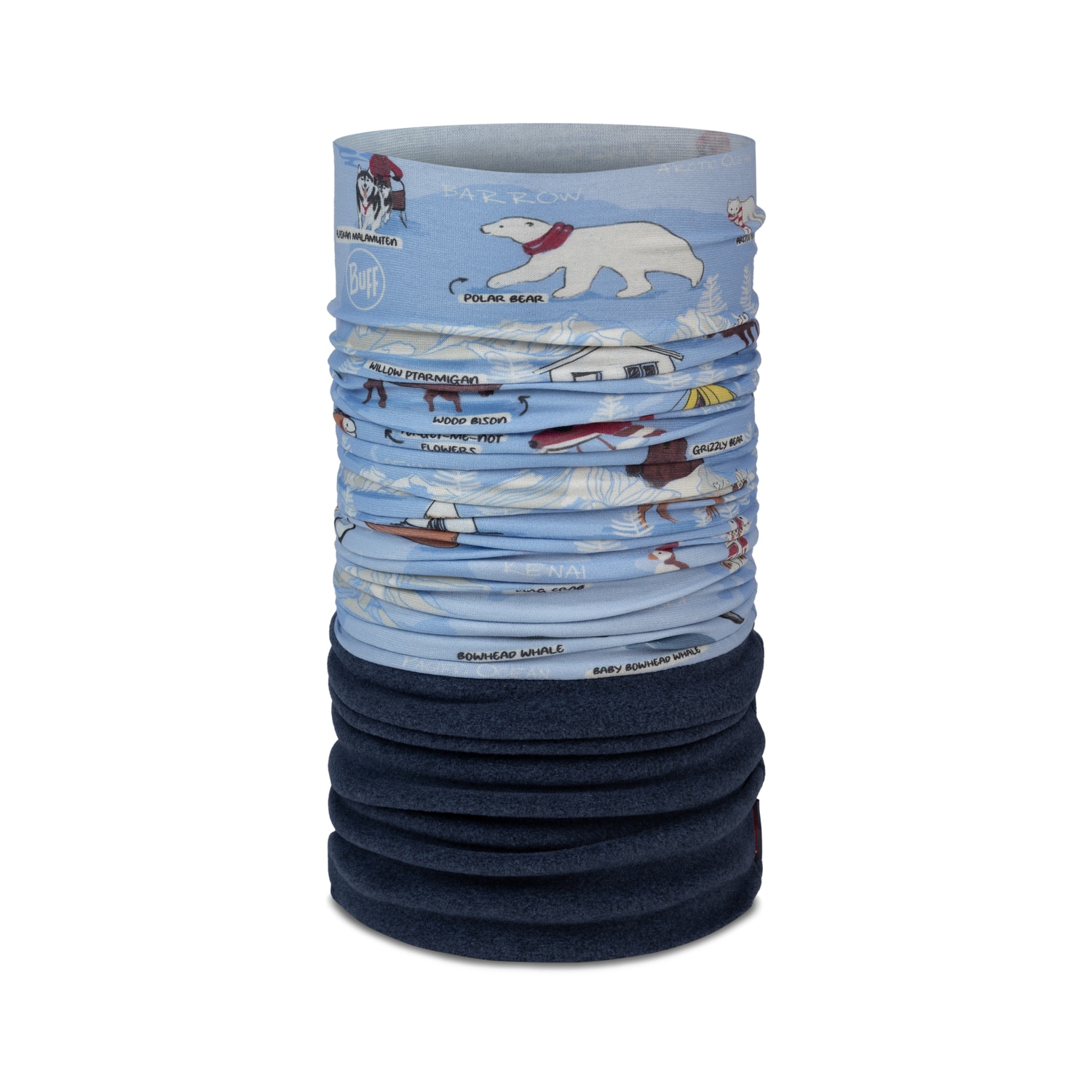 Braga de cuello polar niño Buff - Azul Azul-1