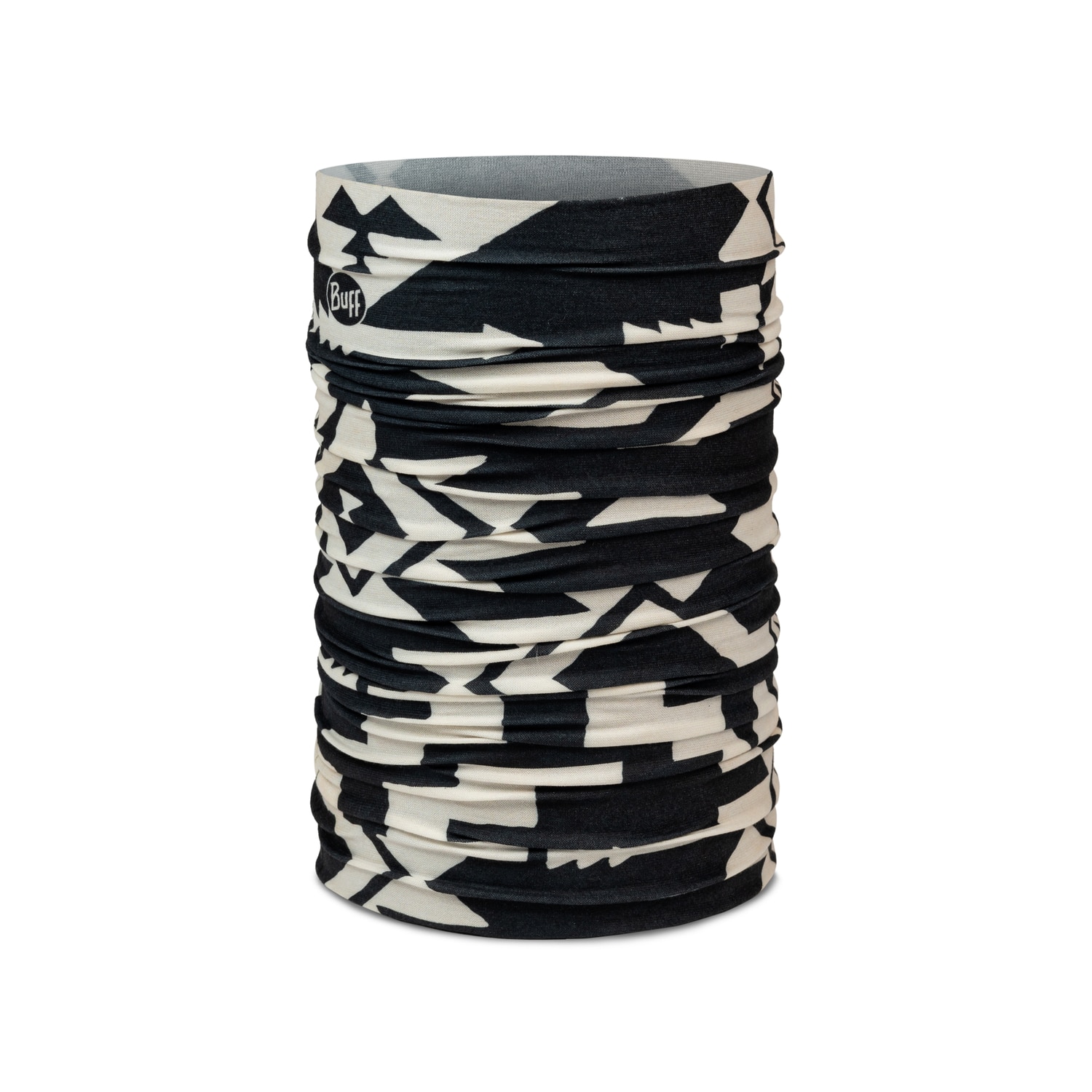 Braga de cuello original ecostretch unisex Buff - Negro Negro-1