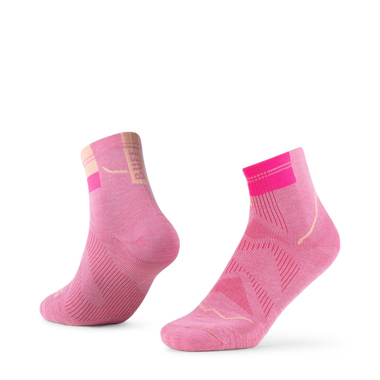 Imagen 1 de Calcetines unisex Coolnet quarter Buff Rosa