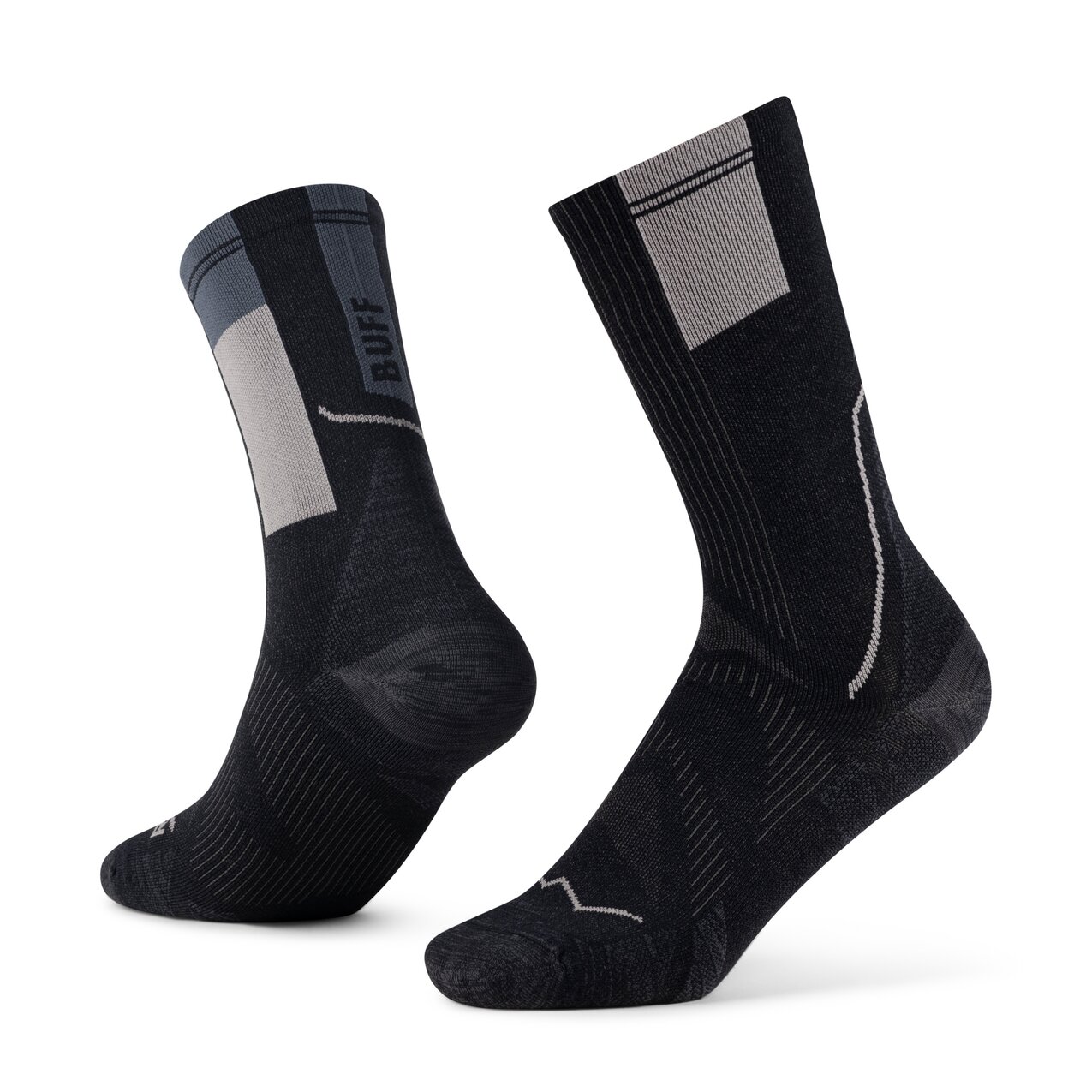 Imagen 1 de Calcetines unisex Coolnet crew Buff - Negro Negro